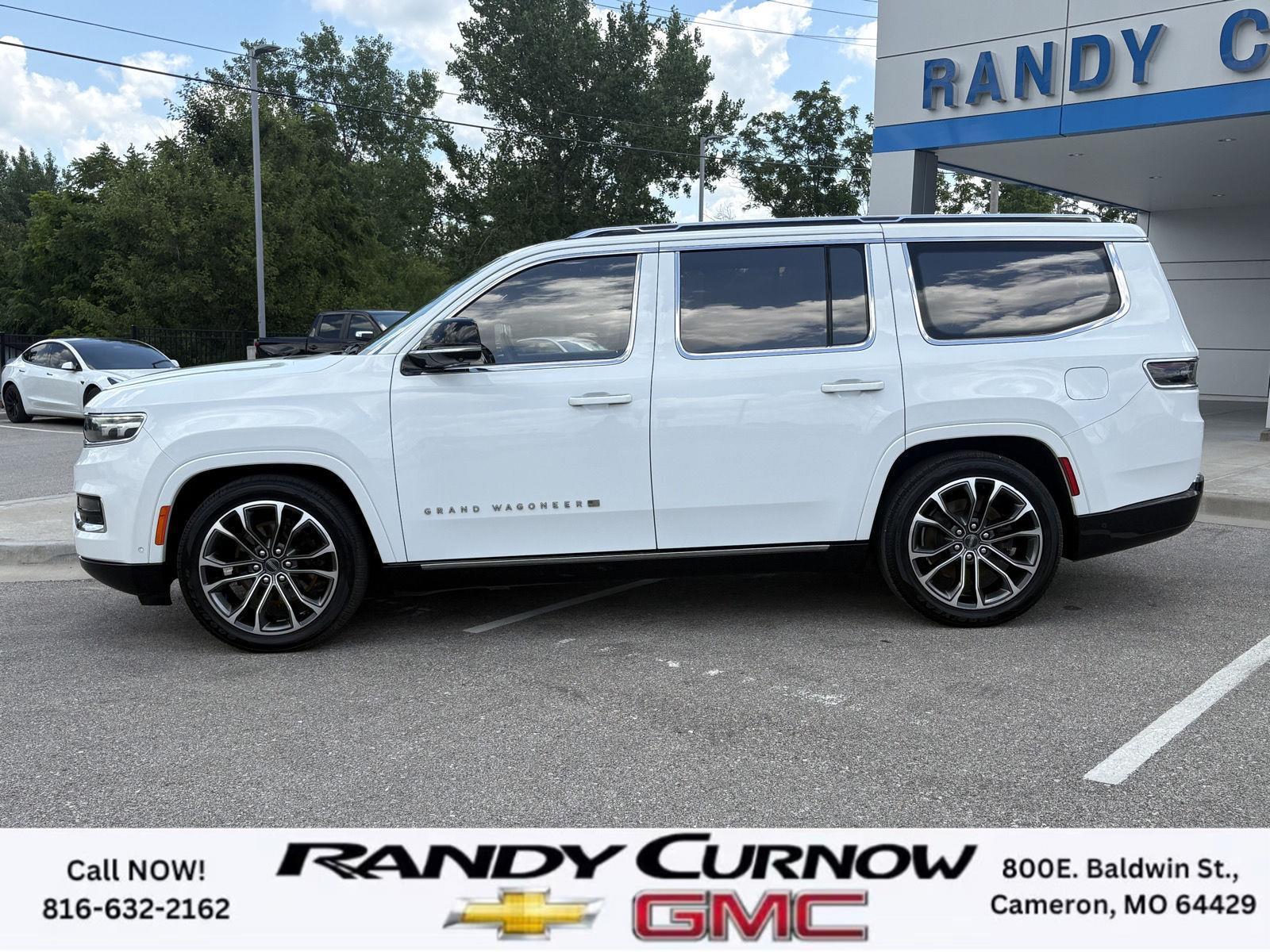 Used 2023 Jeep Grand Wagoneer Series III with VIN 1C4SJVGP5PS504774 for sale in Kansas City