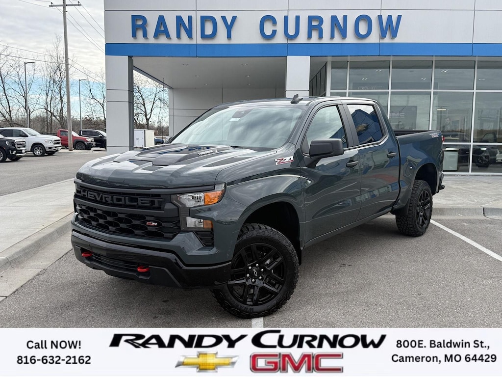 New 2026 Chevrolet Silverado 1500 Custom Trail Boss Truck