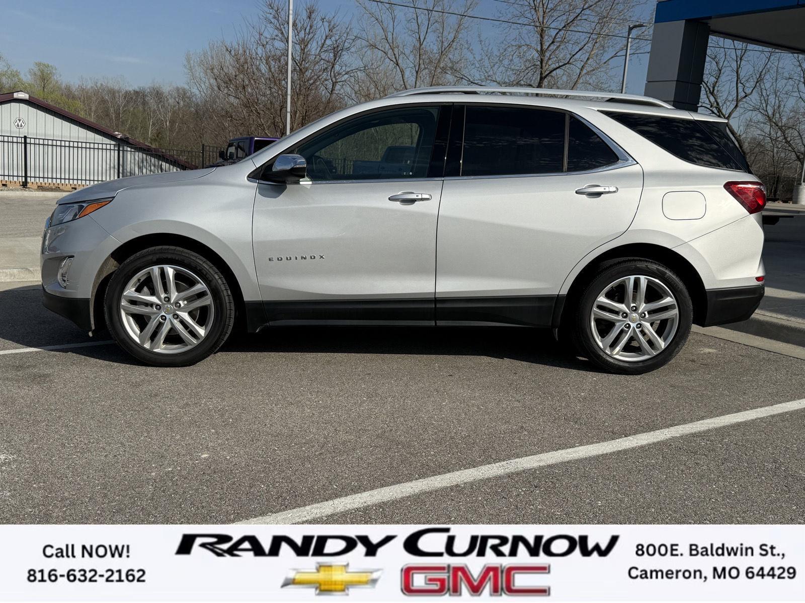 Used 2019 Chevrolet Equinox Premier with VIN 2GNAXPEX8K6307030 for sale in Kansas City