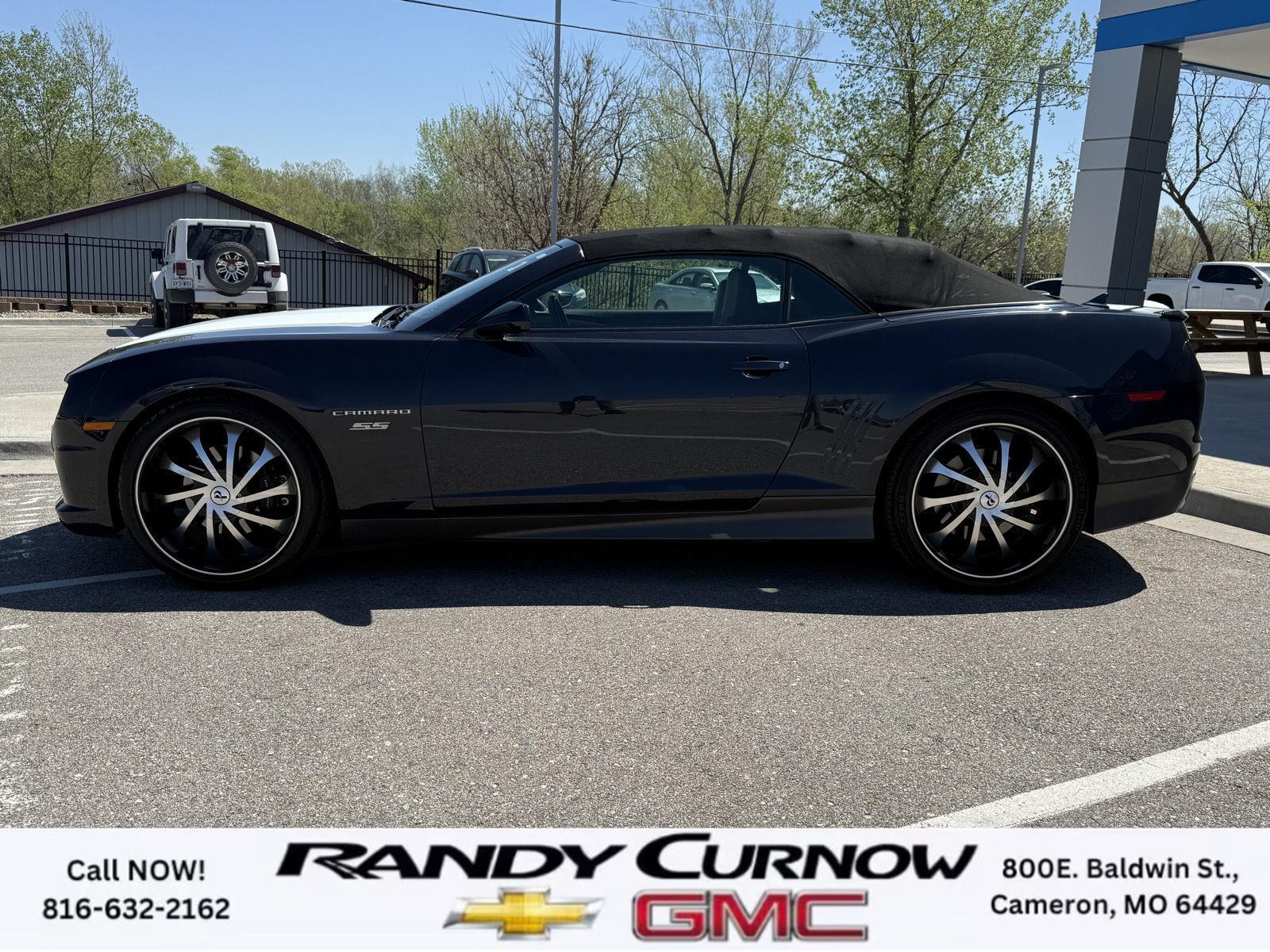 Used 2013 Chevrolet Camaro 2SS with VIN 2G1FK3DJ5D9209053 for sale in Cameron, MO