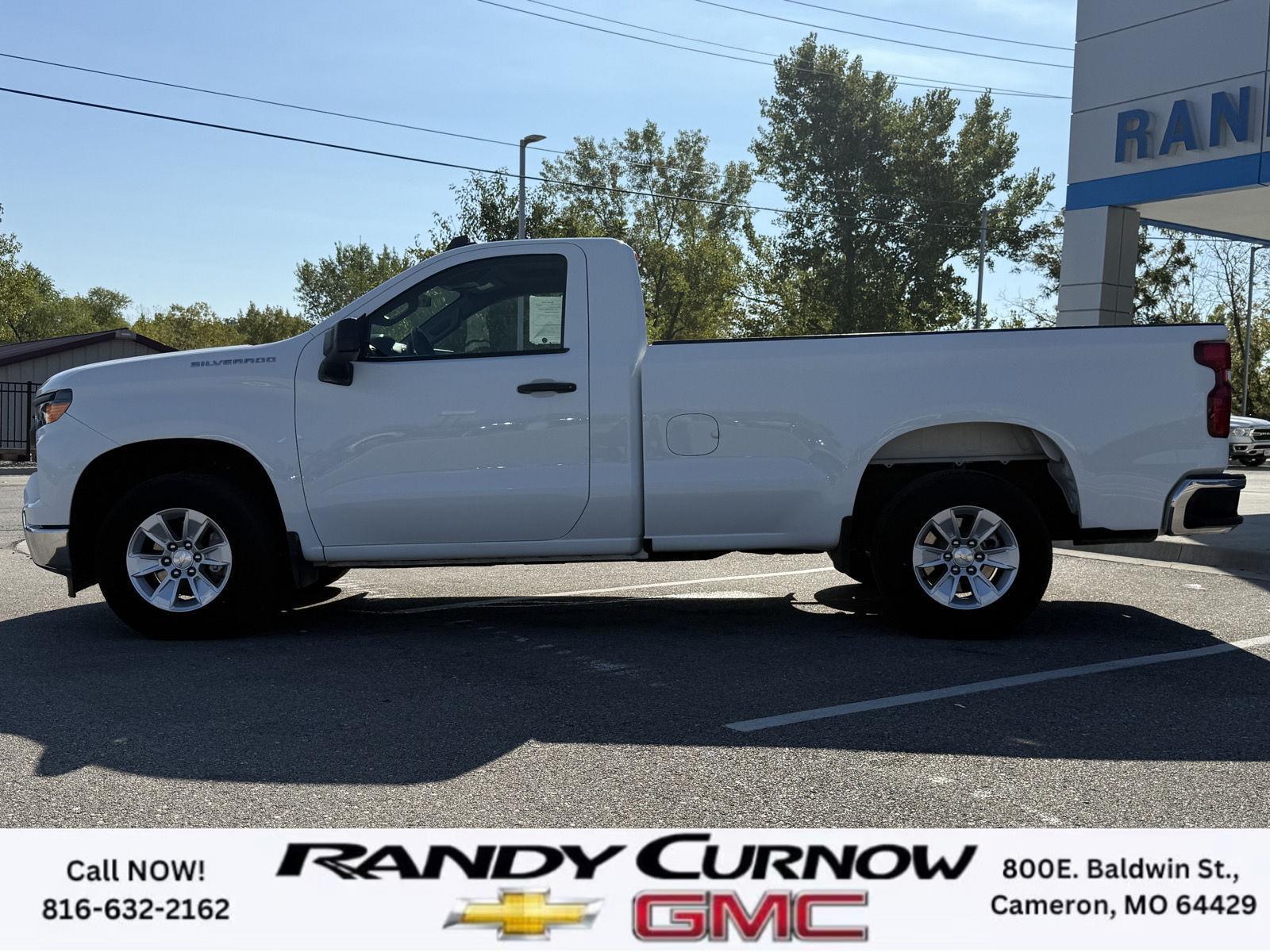Used 2024 Chevrolet Silverado 1500 Work Truck with VIN 3GCNAAED4RG315591 for sale in Kansas City