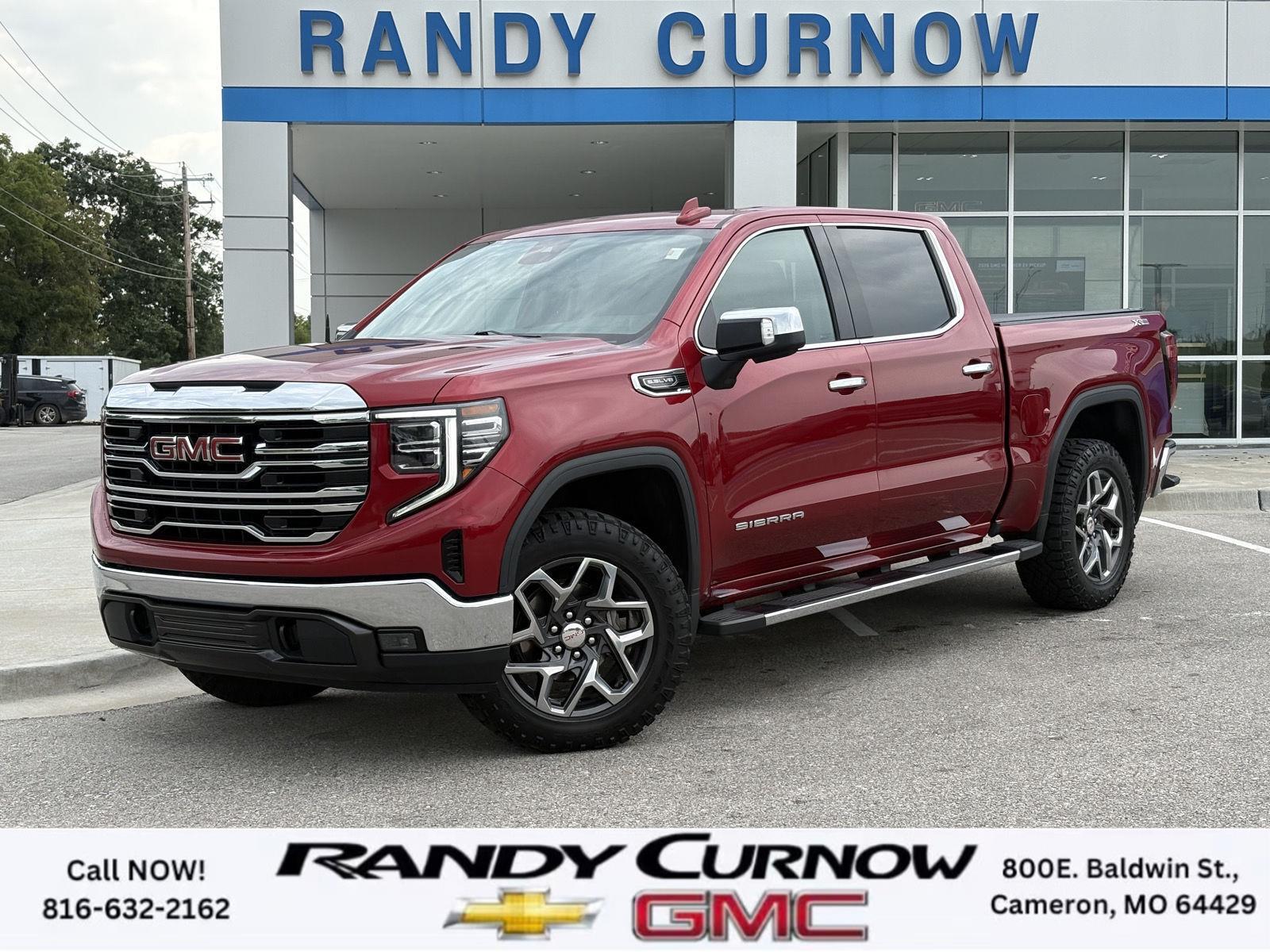 Used 2023 GMC Sierra 1500 SLT with VIN 3GTUUDED4PG222653 for sale in Kansas City