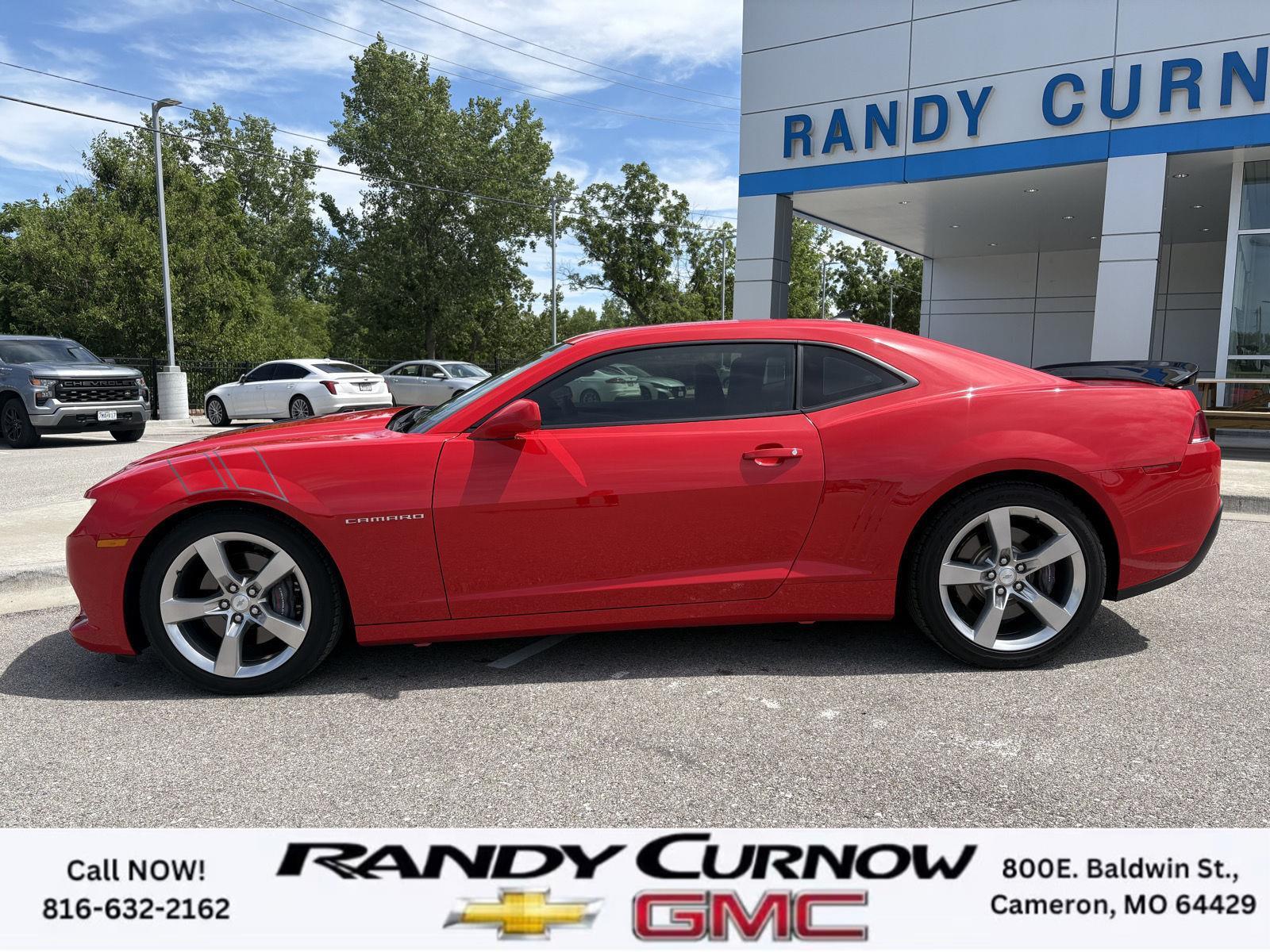 Used 2015 Chevrolet Camaro 2SS with VIN 2G1FK1EJ2F9268017 for sale in Kansas City
