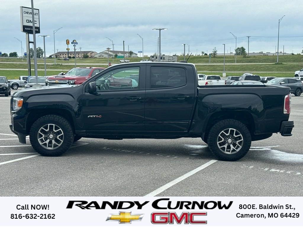 Used 2022 GMC Canyon AT4 with VIN 1GTG6FEN7N1189302 for sale in Kansas City