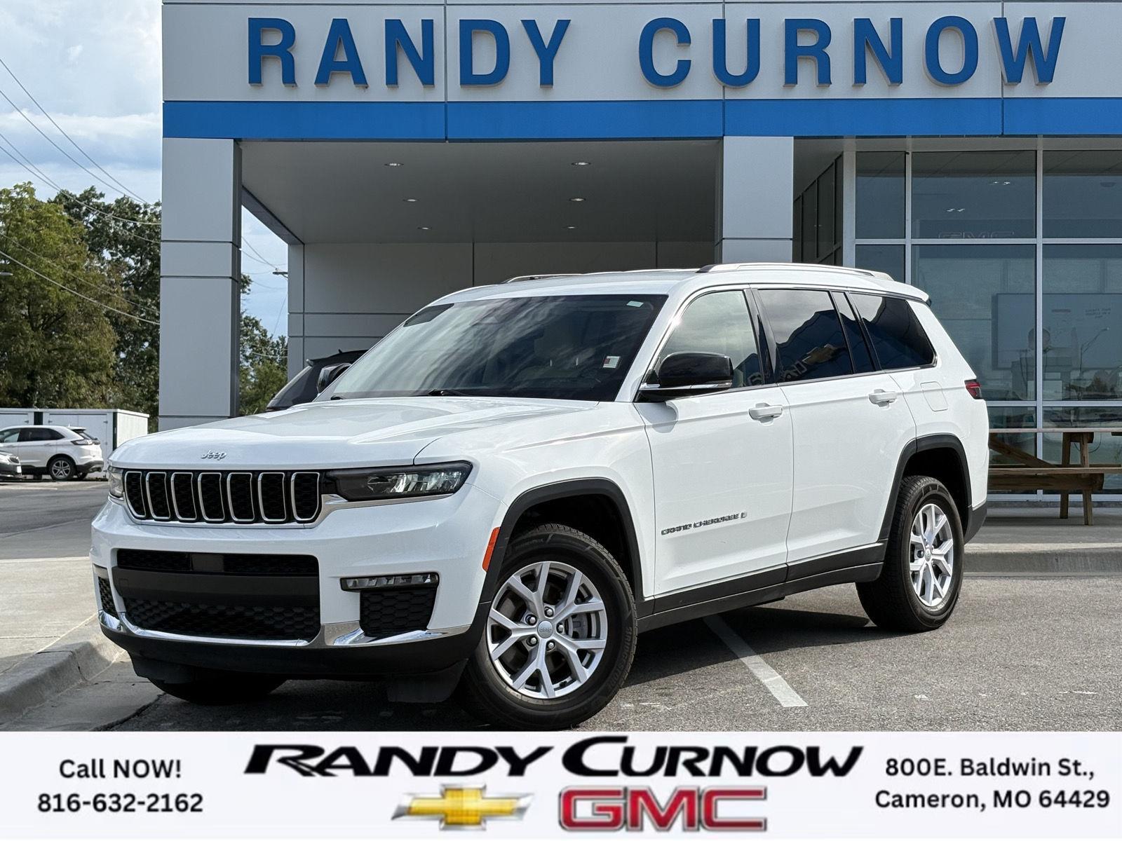 Used 2022 Jeep Grand Cherokee L Limited with VIN 1C4RJKBG6N8618121 for sale in Kansas City