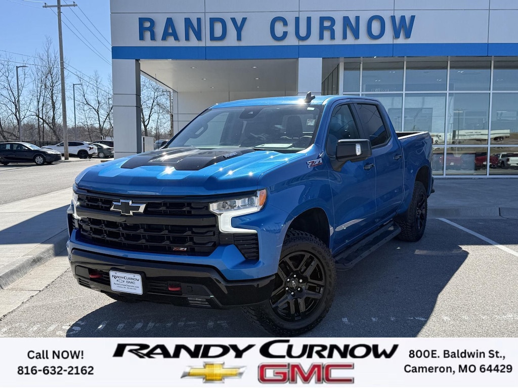 Used 2022 Chevrolet Silverado 1500 LT Trail Boss Truck Crew Cab