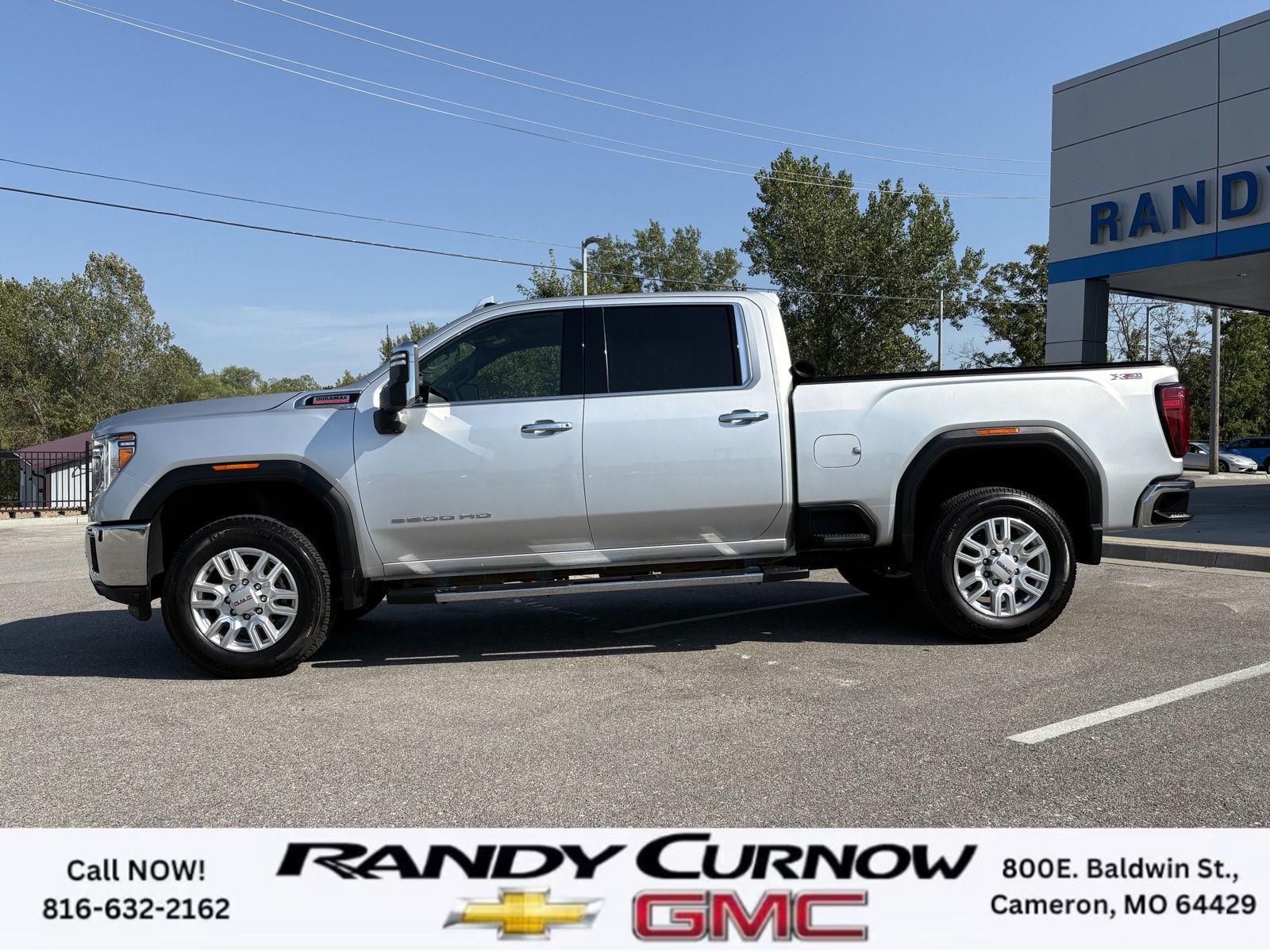 Used 2022 GMC Sierra 3500HD SLT with VIN 1GT49UEY9NF147645 for sale in Kansas City