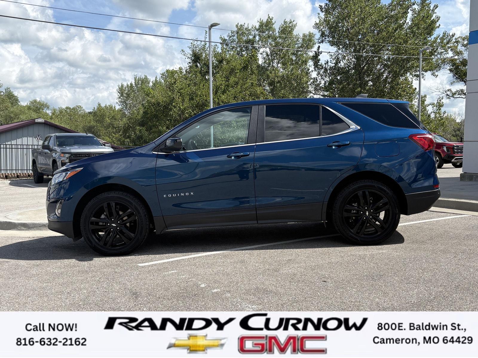 Used 2021 Chevrolet Equinox LT with VIN 3GNAXUEVXML402829 for sale in Kansas City