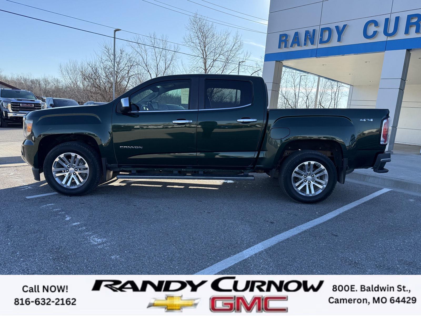 Used 2016 GMC Canyon SLT with VIN 1GTG6DE36G1197090 for sale in Kansas City