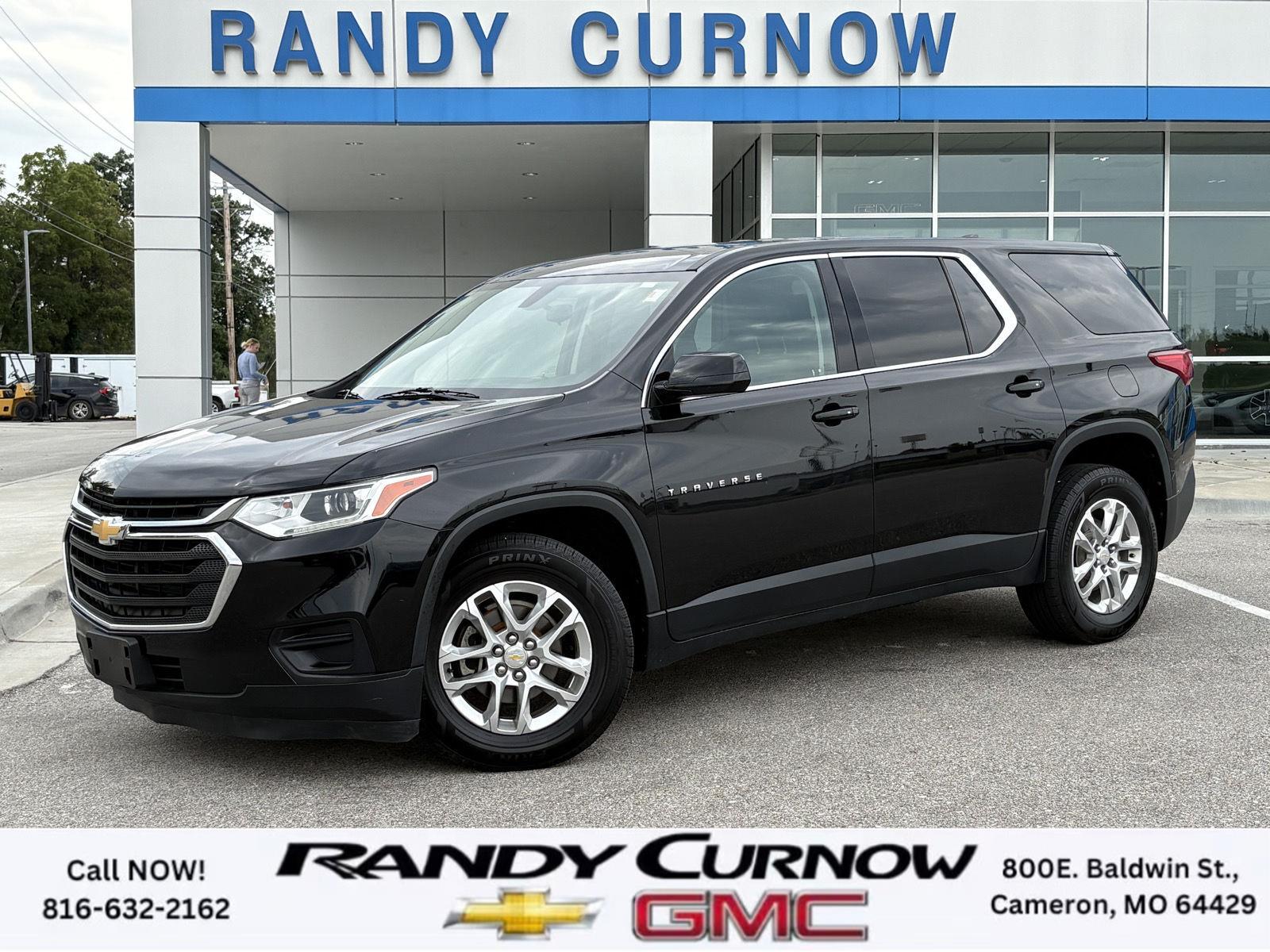Used 2019 Chevrolet Traverse LS with VIN 1GNERFKWXKJ228494 for sale in Kansas City