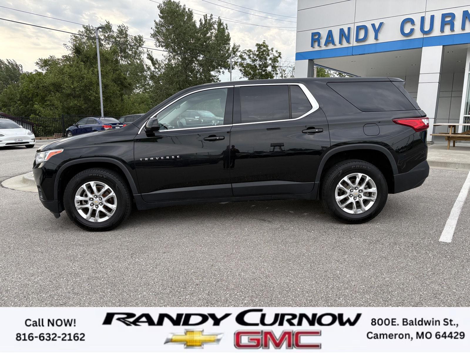 Used 2019 Chevrolet Traverse LS with VIN 1GNERFKWXKJ228494 for sale in Cameron, MO