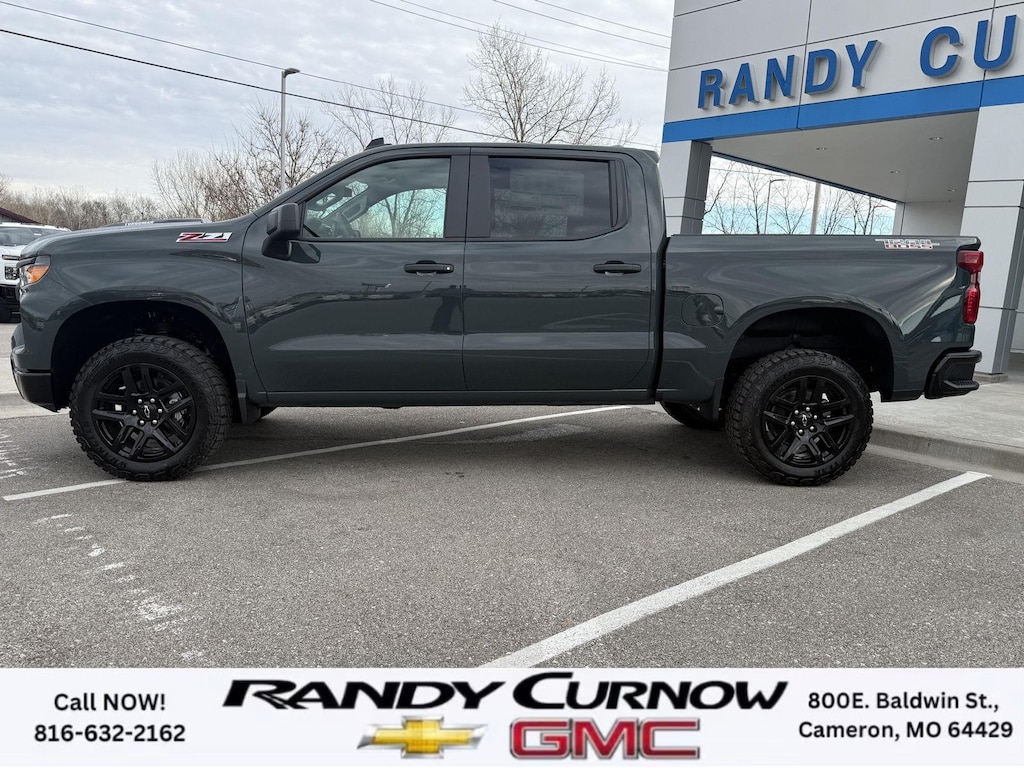 New 2026 Chevrolet Silverado 1500 Custom Trail Boss Truck