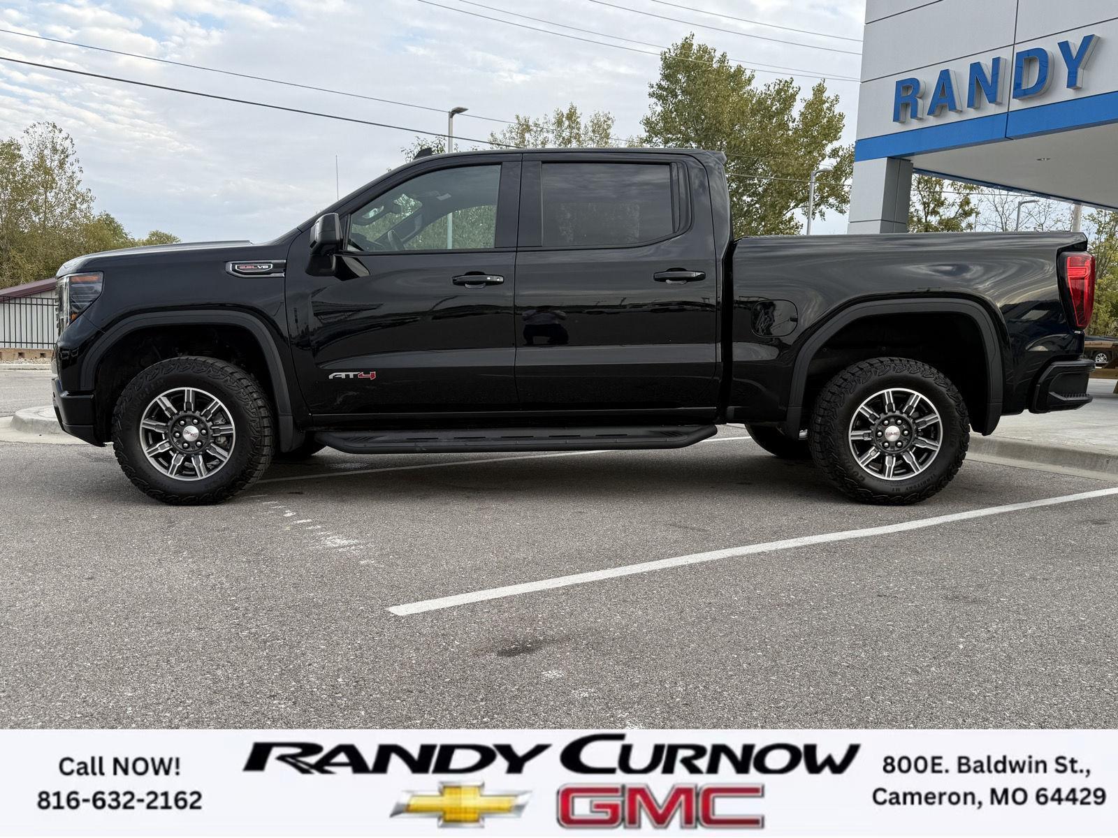 Used 2024 GMC Sierra 1500 AT4 with VIN 3GTUUEEL8RG443303 for sale in Kansas City