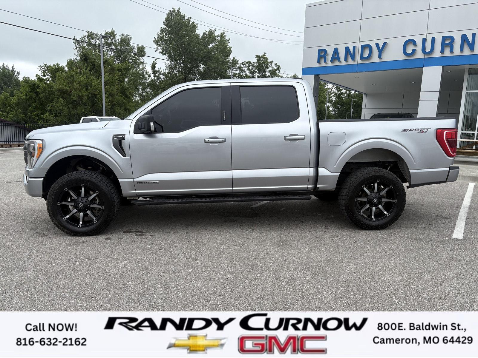 Used 2021 Ford F-150 XLT with VIN 1FTFW1ED7MFC33418 for sale in Kansas City