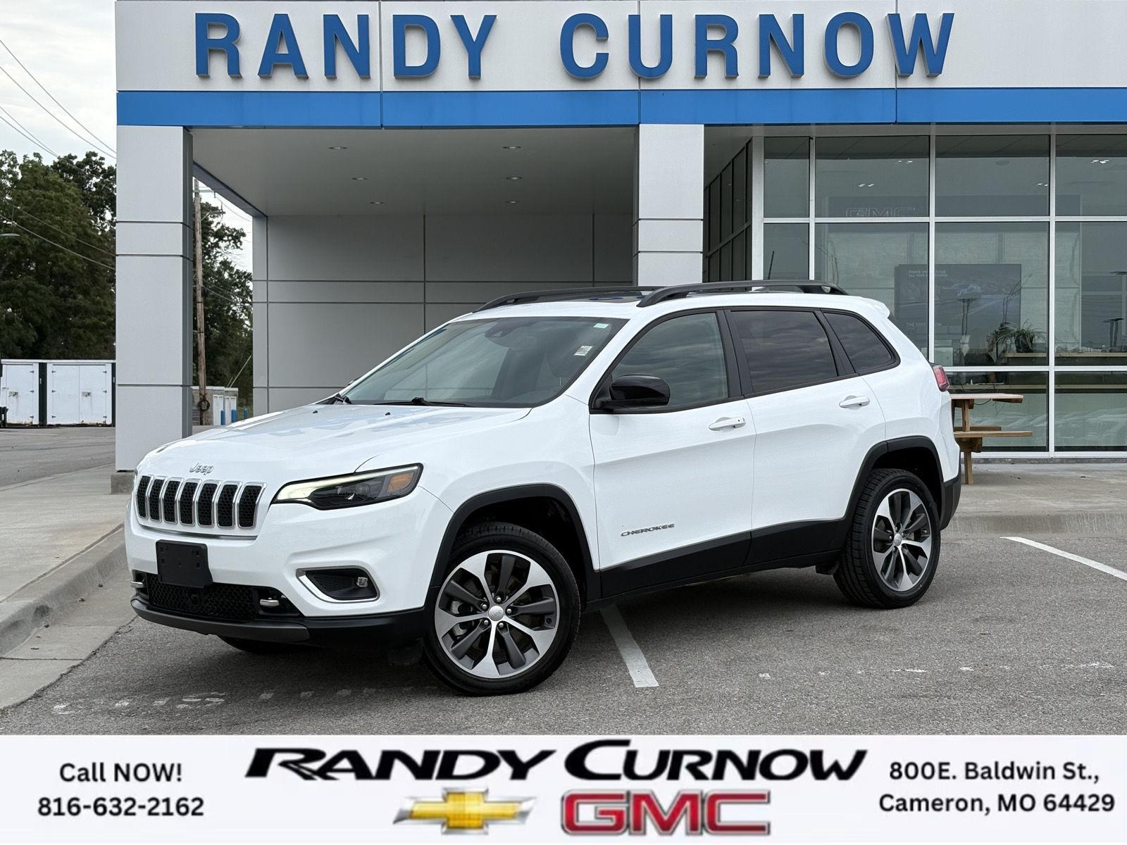Used 2022 Jeep Cherokee Limited with VIN 1C4PJMDX5ND550630 for sale in Kansas City