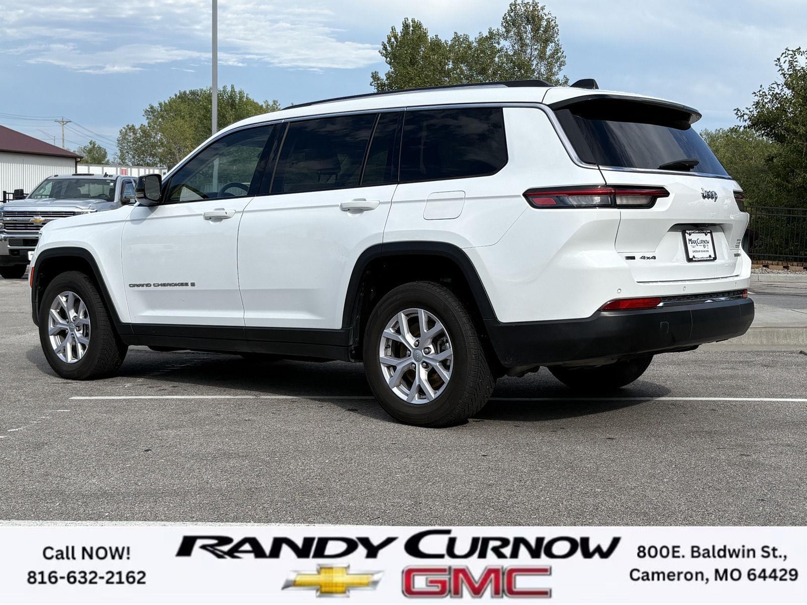 Used 2022 Jeep Grand Cherokee L Limited with VIN 1C4RJKBG6N8618121 for sale in Kansas City