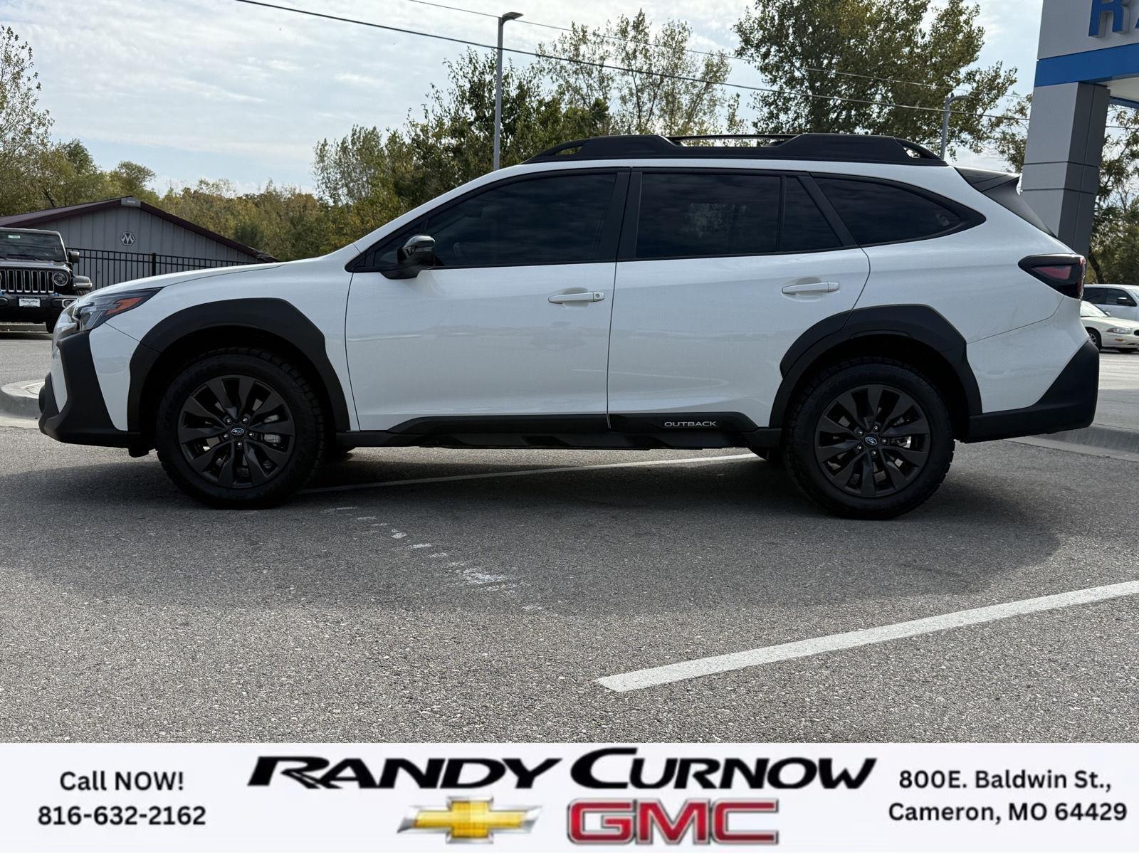 Used 2025 Subaru Outback Onyx Edition with VIN 4S4BTGLD8S3153598 for sale in Kansas City