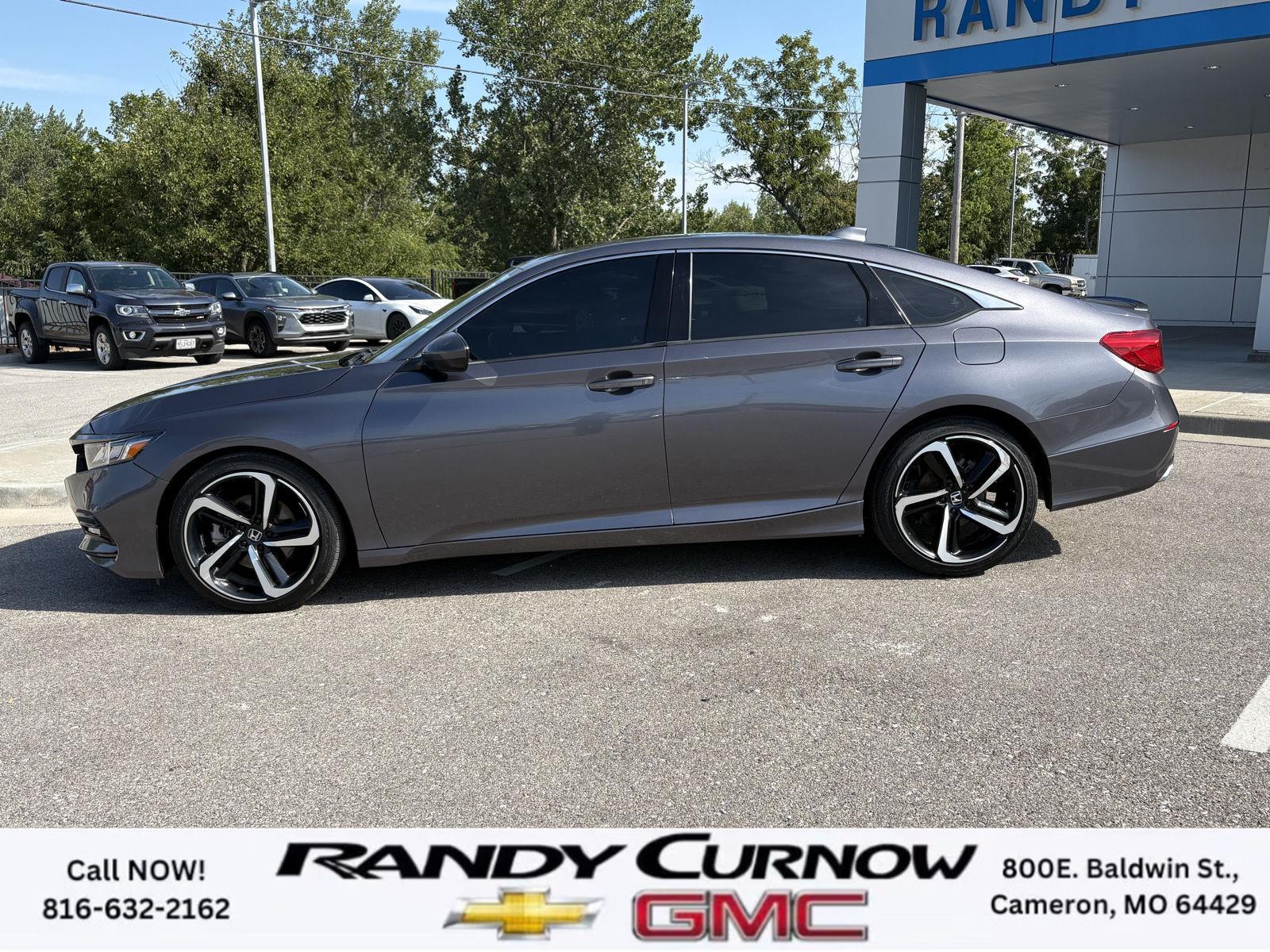 Used 2020 Honda Accord Sport with VIN 1HGCV1F31LA137194 for sale in Kansas City