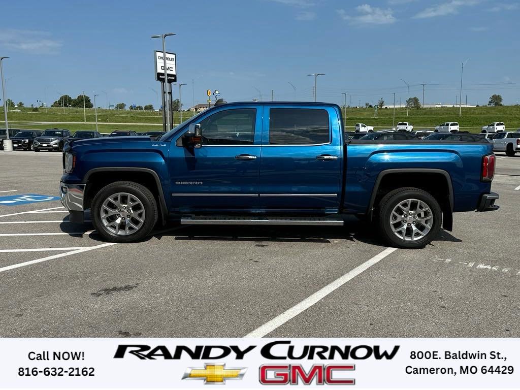 Used 2018 GMC Sierra 1500 SLT with VIN 3GTU2NEJ6JG383529 for sale in Kansas City