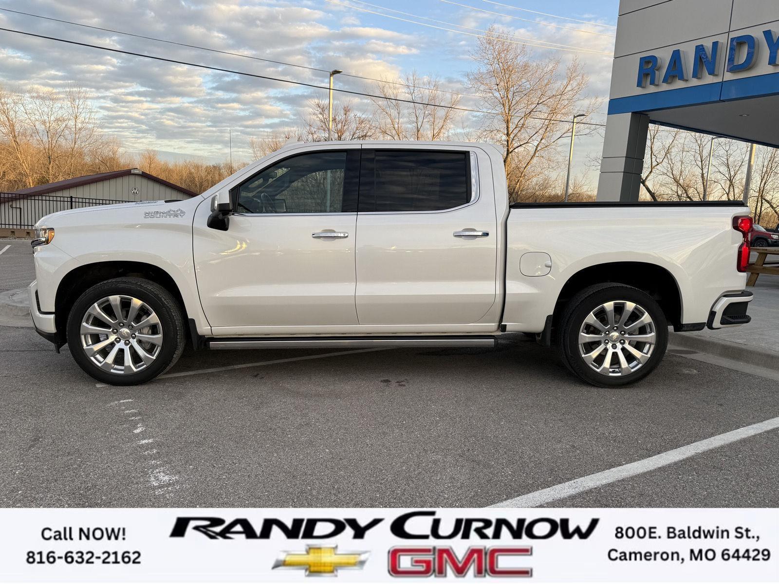 Used 2021 Chevrolet Silverado 1500 High Country with VIN 3GCUYHET5MG329905 for sale in Kansas City
