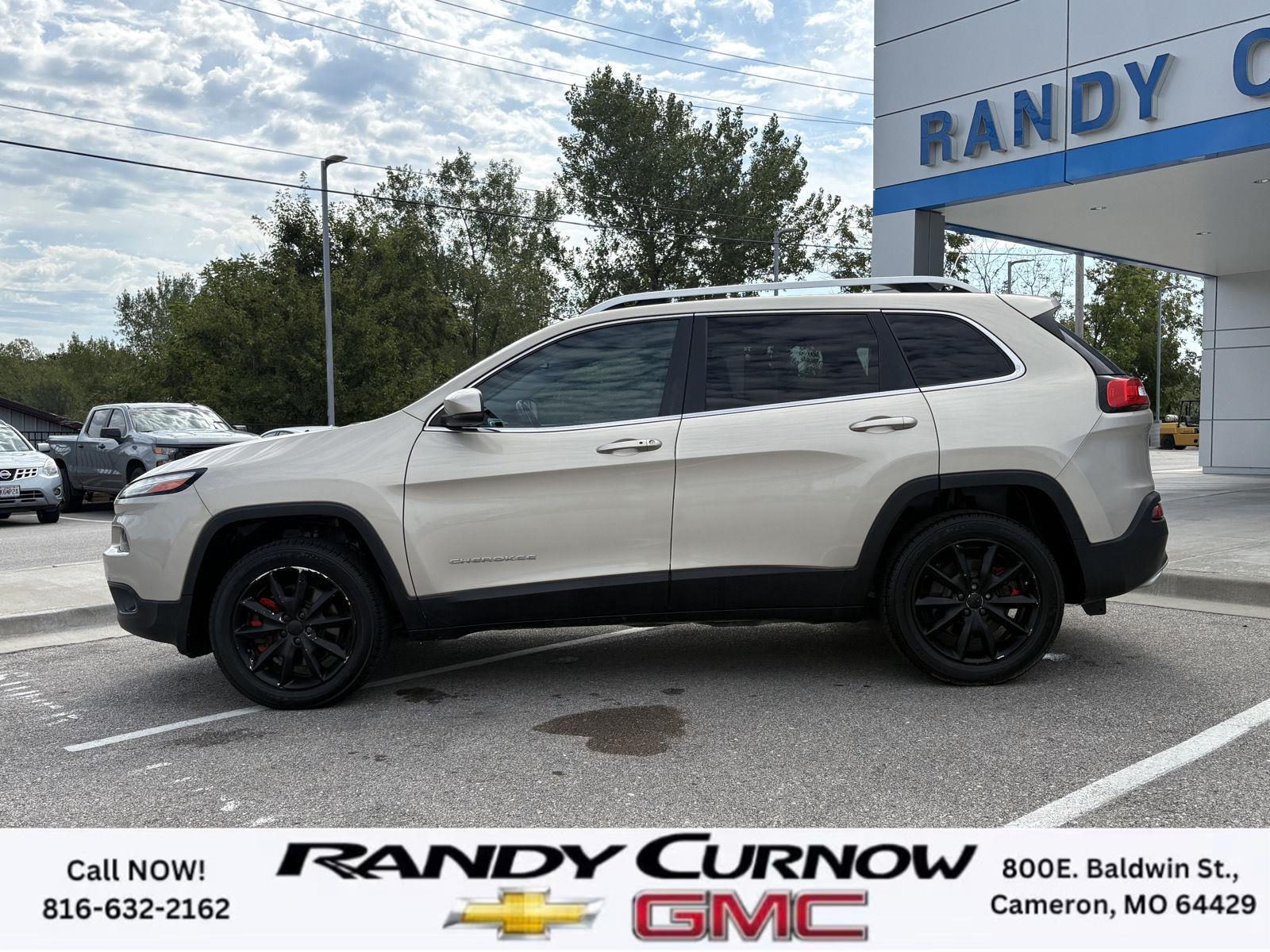 Used 2015 Jeep Cherokee Limited with VIN 1C4PJLDS8FW602286 for sale in Chillicothe, MO