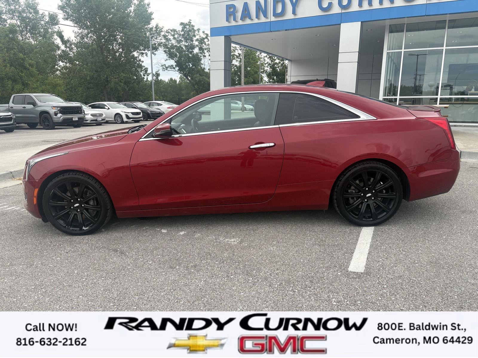 Used 2018 Cadillac ATS Coupe Base with VIN 1G6AA1RX0J0144949 for sale in Kansas City