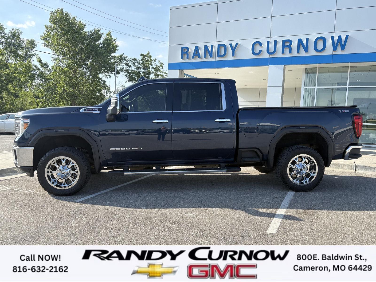 Used 2022 GMC Sierra 2500HD SLT with VIN 1GT49NE79NF141857 for sale in Kansas City