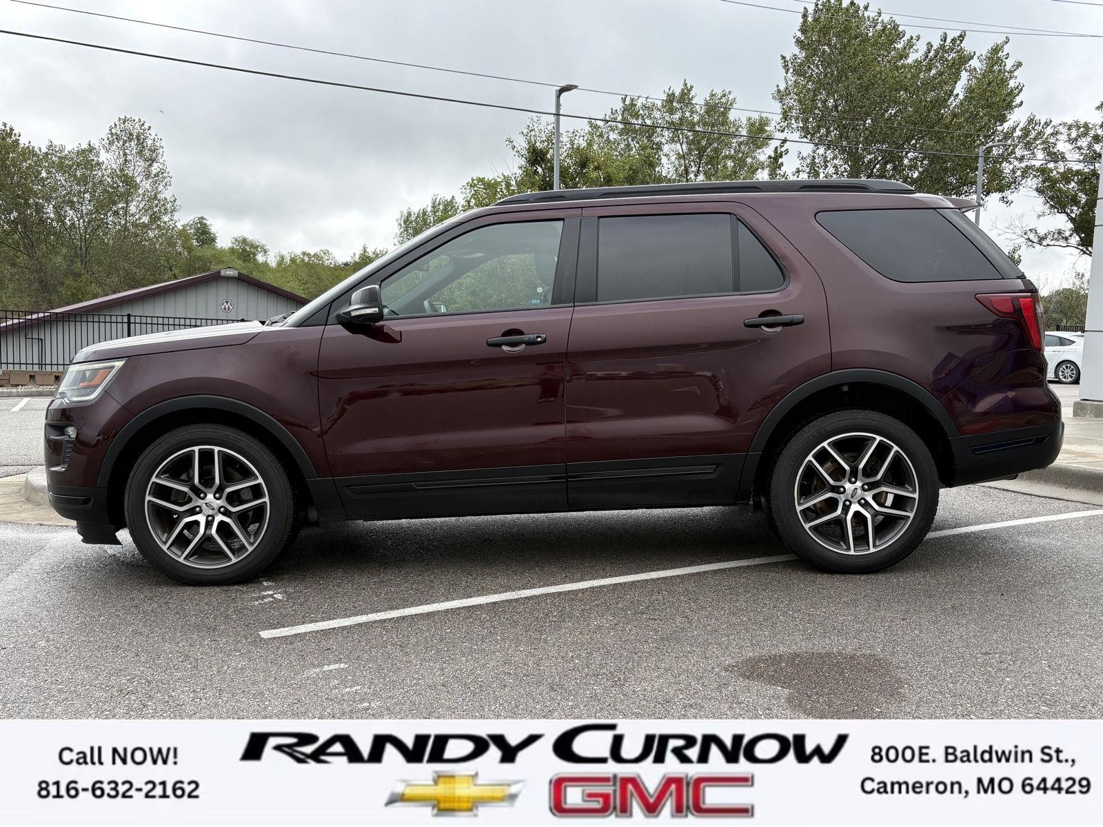Used 2018 Ford Explorer Sport with VIN 1FM5K8GT4JGC34936 for sale in Kansas City