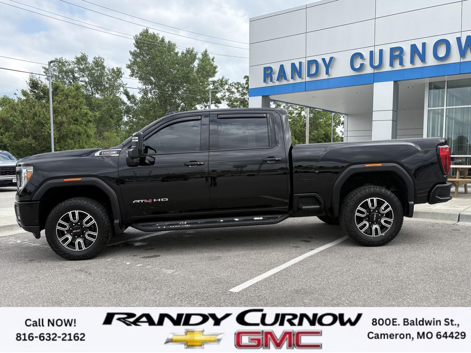 Used 2021 GMC Sierra 2500HD AT4 with VIN 1GT19PE79MF197472 for sale in Kansas City