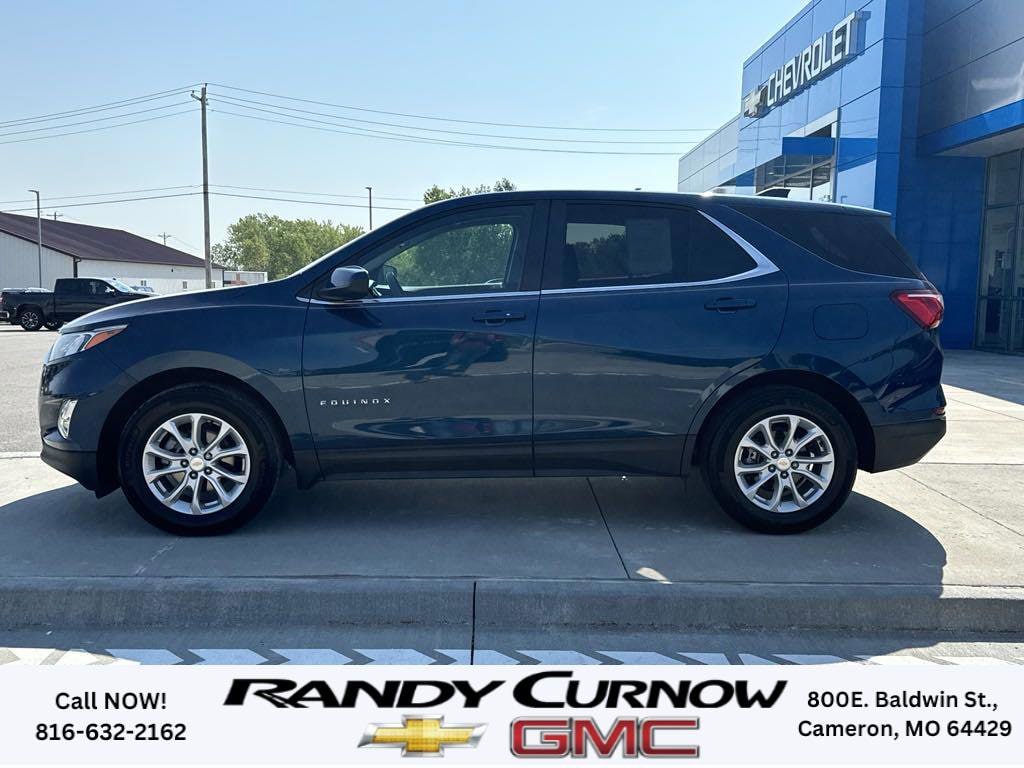 Used 2021 Chevrolet Equinox LT with VIN 3GNAXKEV1ML384709 for sale in Kansas City