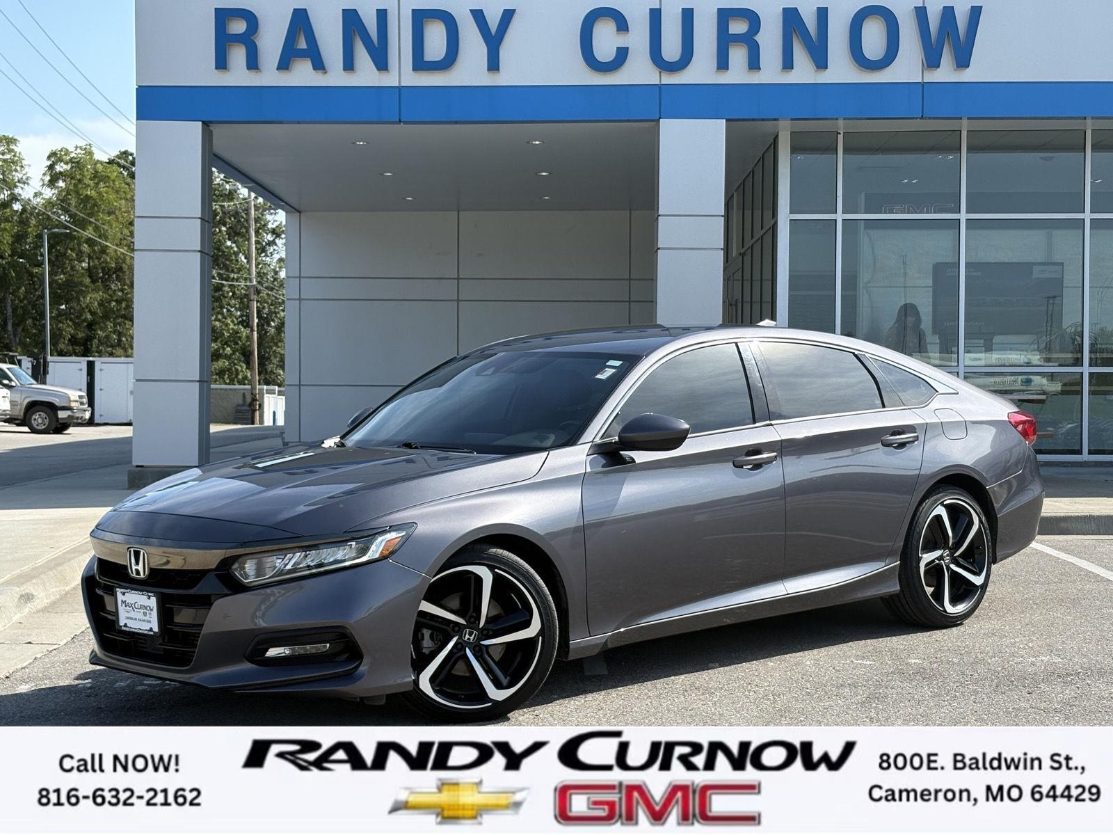 Used 2020 Honda Accord Sport with VIN 1HGCV1F31LA137194 for sale in Kansas City