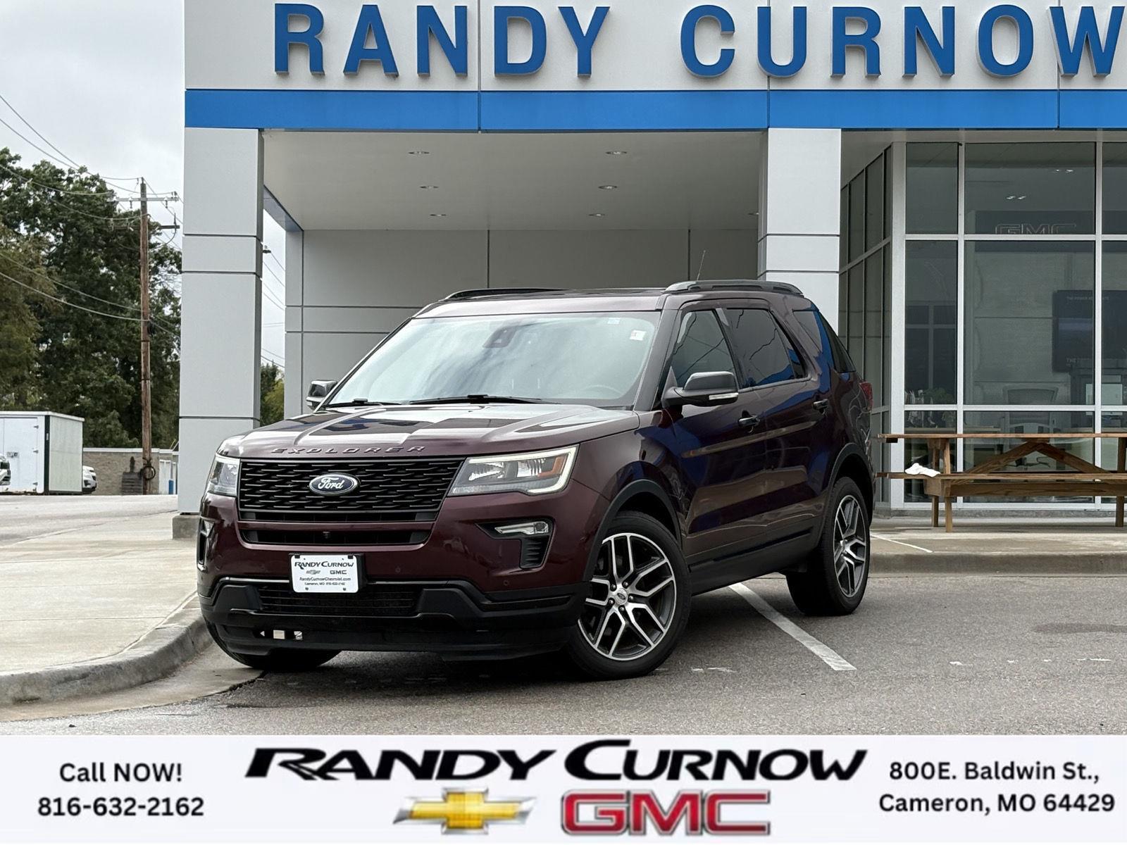 Used 2018 Ford Explorer Sport with VIN 1FM5K8GT4JGC34936 for sale in Kansas City