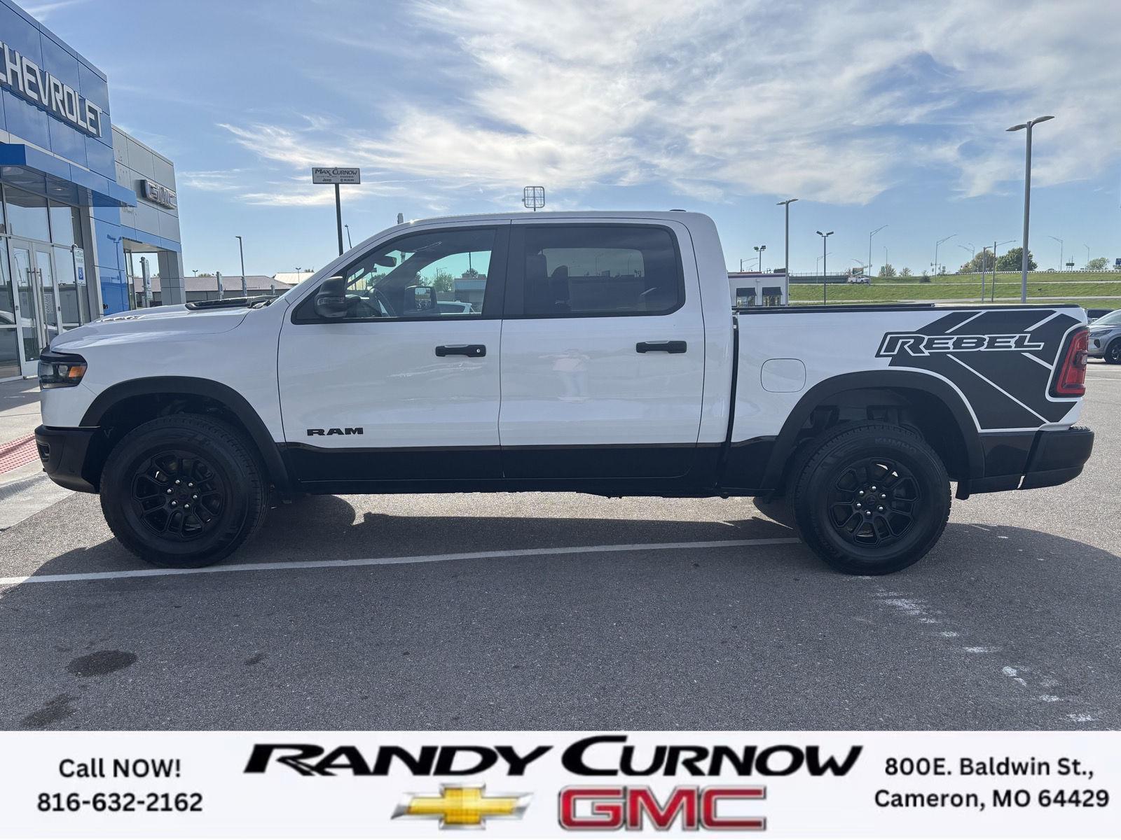 Used 2025 RAM Ram 1500 Rebel with VIN 1C6SRFLP7SN579057 for sale in Kansas City