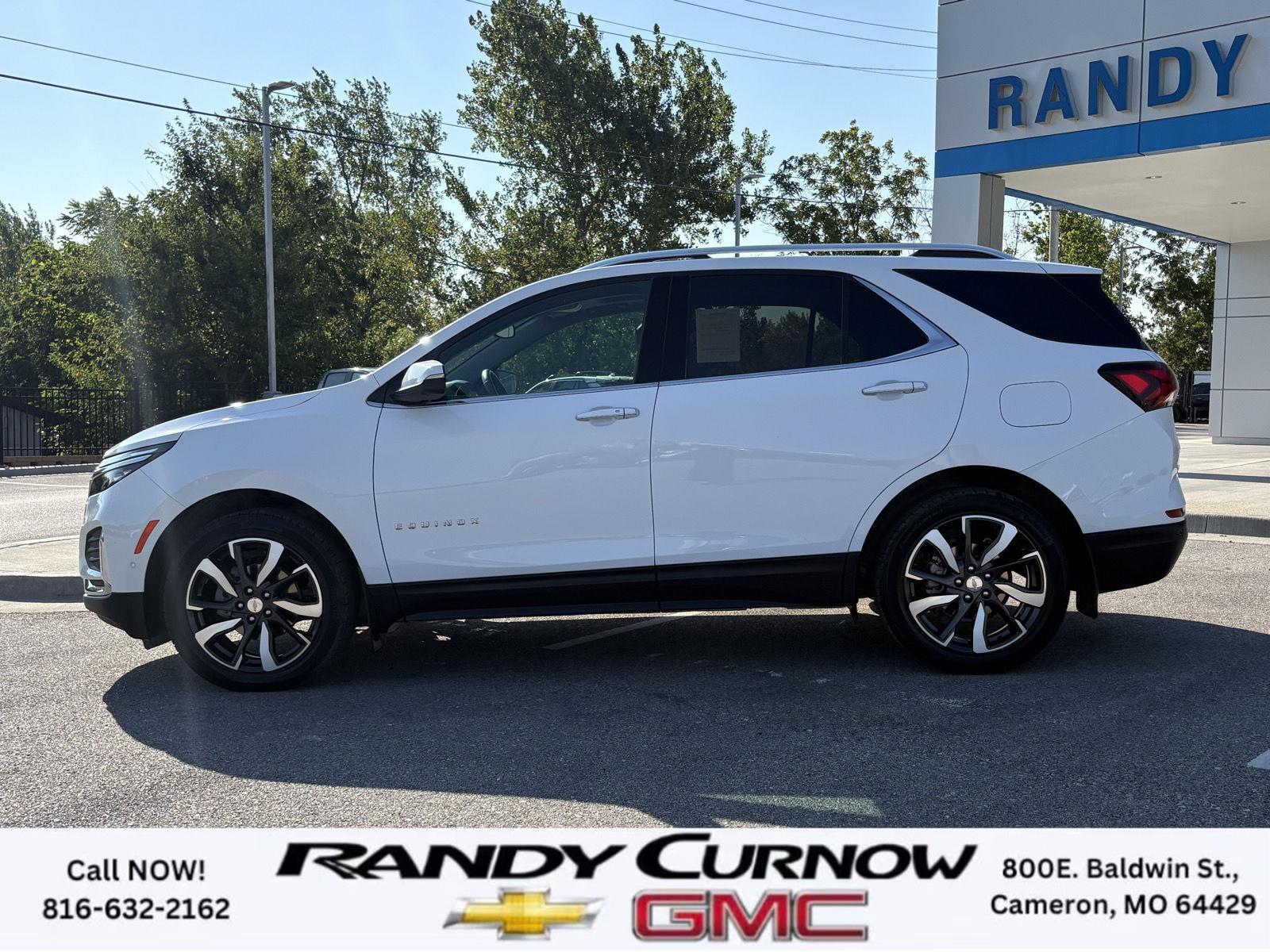 Used 2023 Chevrolet Equinox Premier with VIN 3GNAXXEG6PL217135 for sale in Kansas City