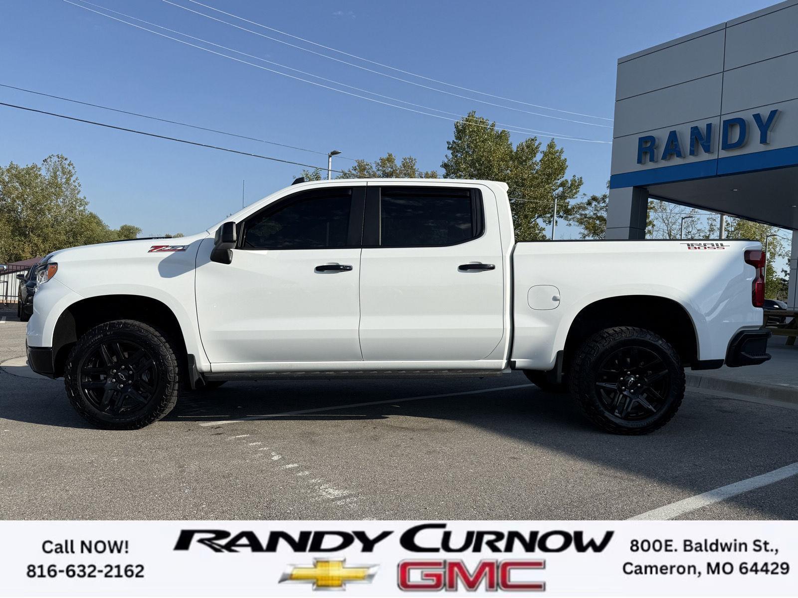 Used 2025 Chevrolet Silverado 1500 LT Trail Boss with VIN 3GCUKFEL2SG218926 for sale in Kansas City