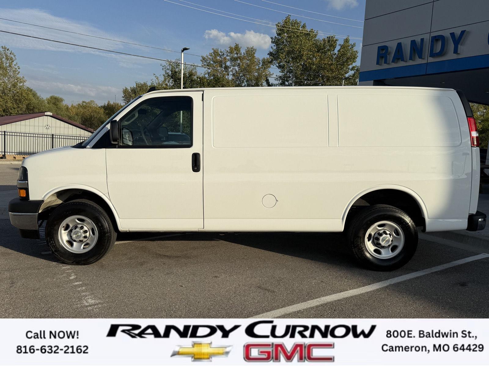 Used 2024 Chevrolet Express Cargo Work Van with VIN 1GCWGAFP5R1229409 for sale in Kansas City