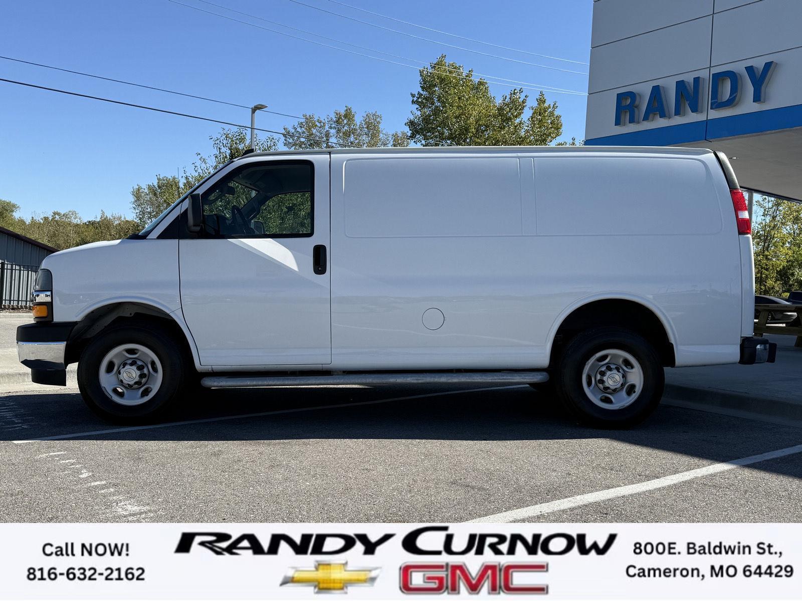Used 2023 Chevrolet Express Cargo Work Van with VIN 1GCWGAFP0P1221036 for sale in Kansas City