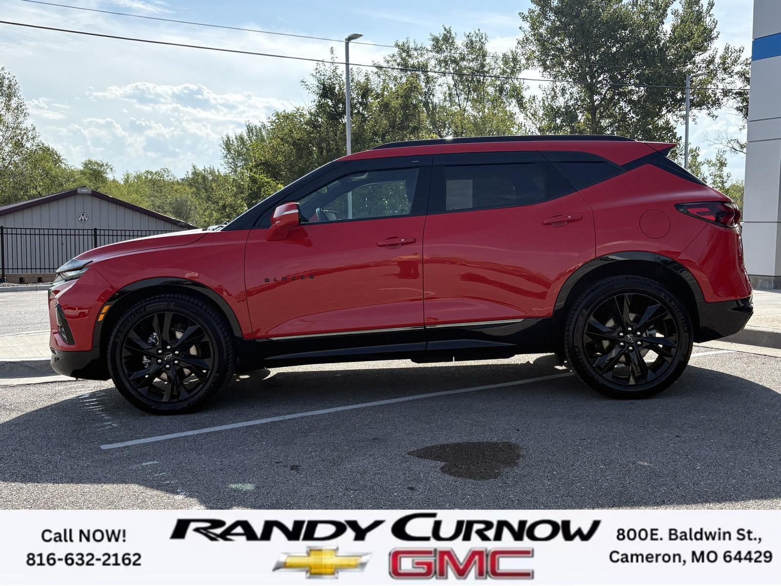 Used 2021 Chevrolet Blazer RS with VIN 3GNKBKRS9MS566425 for sale in Kansas City