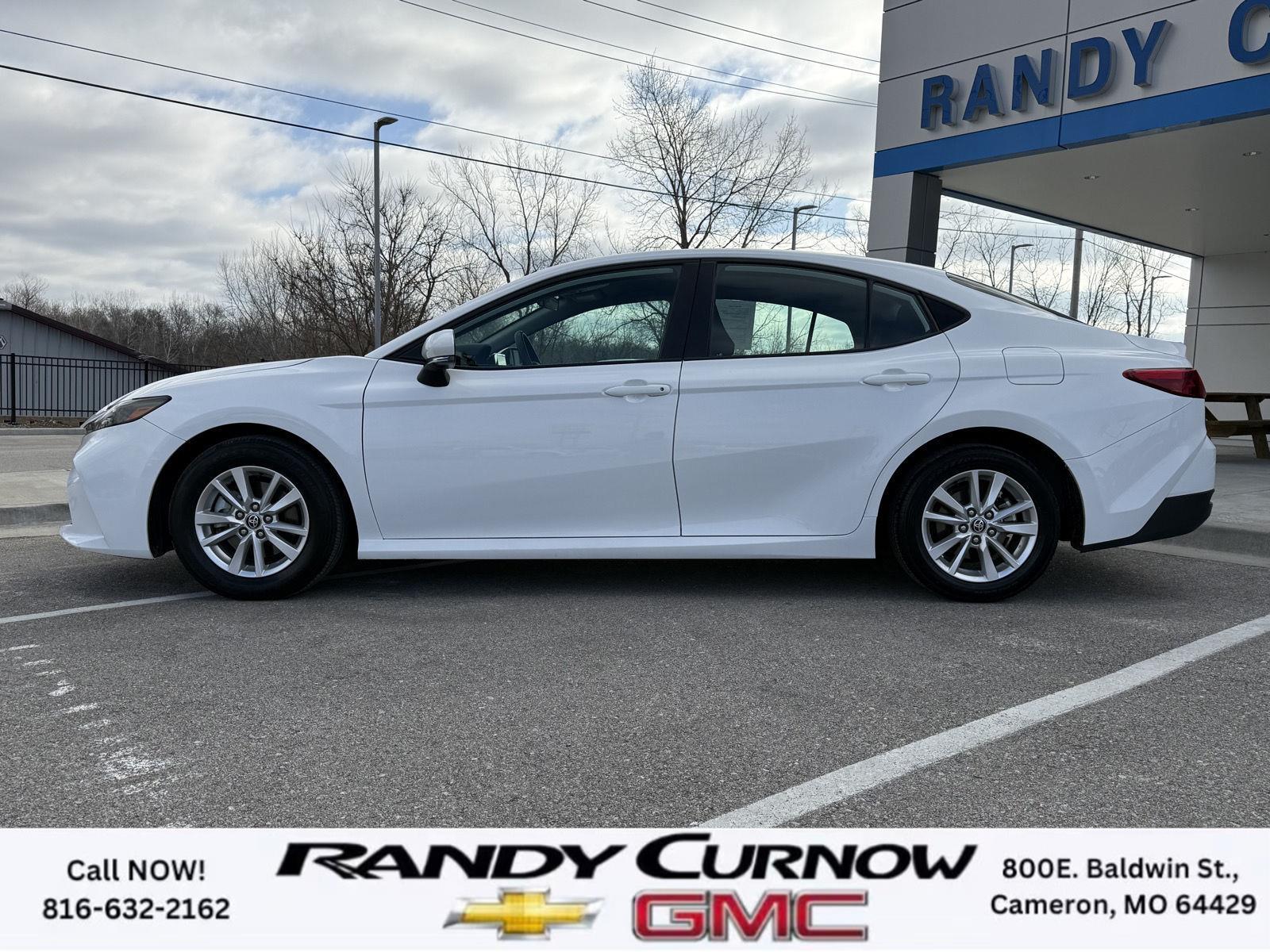 Used 2025 Toyota Camry LE with VIN 4T1DAACK5SU502186 for sale in Kansas City