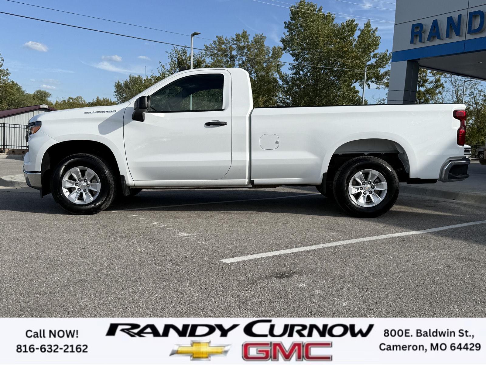 Used 2024 Chevrolet Silverado 1500 Work Truck with VIN 3GCNAAED4RG404142 for sale in Kansas City
