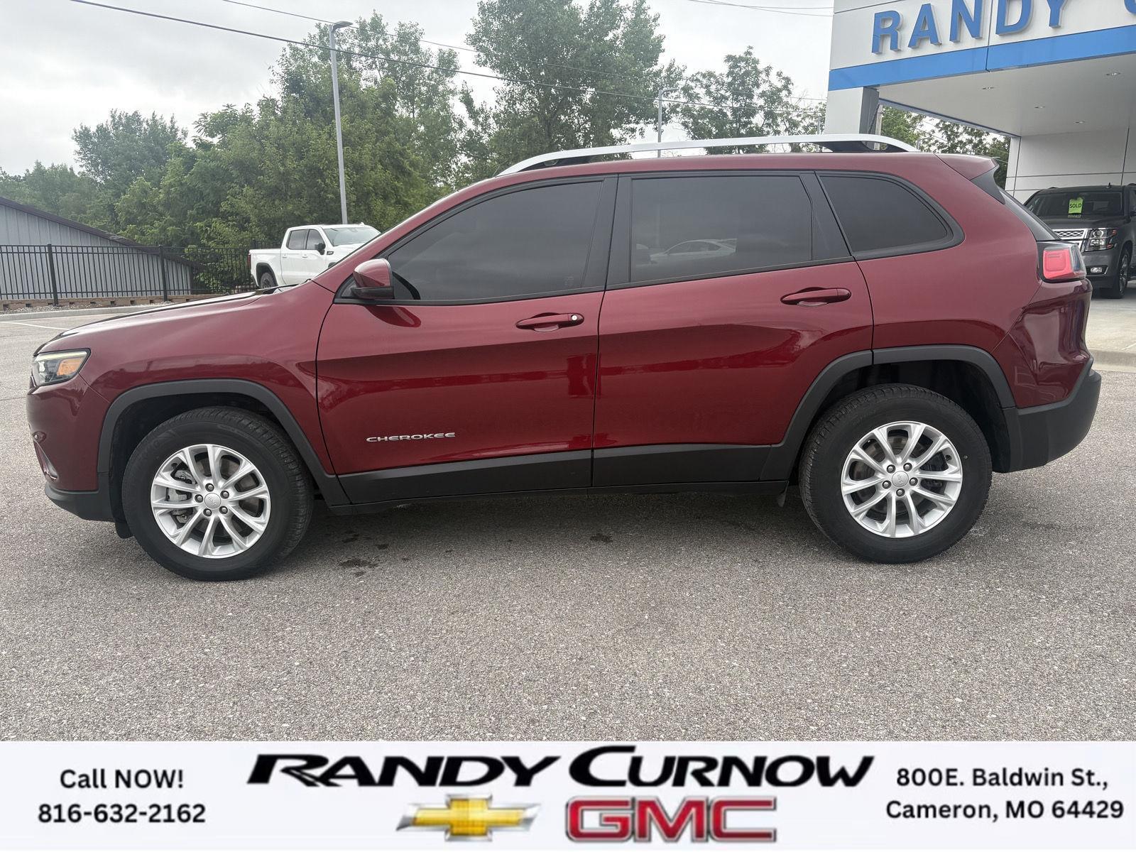 Used 2021 Jeep Cherokee Latitude with VIN 1C4PJMCB6MD127995 for sale in Kansas City