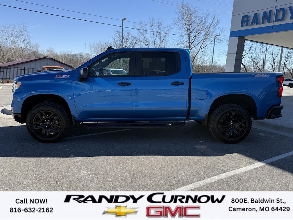 Used 2022 Chevrolet Silverado 1500 LT Trail Boss Truck Crew Cab