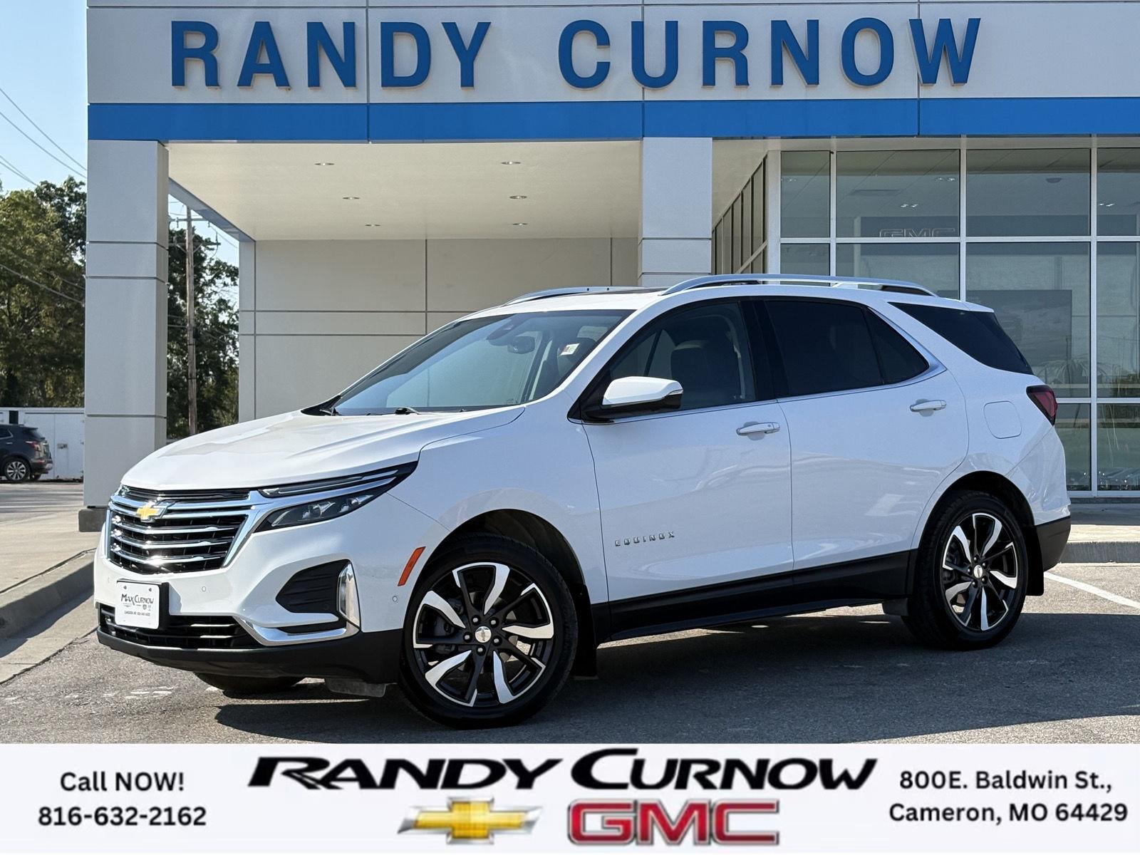Used 2023 Chevrolet Equinox Premier with VIN 3GNAXXEG6PL217135 for sale in Kansas City