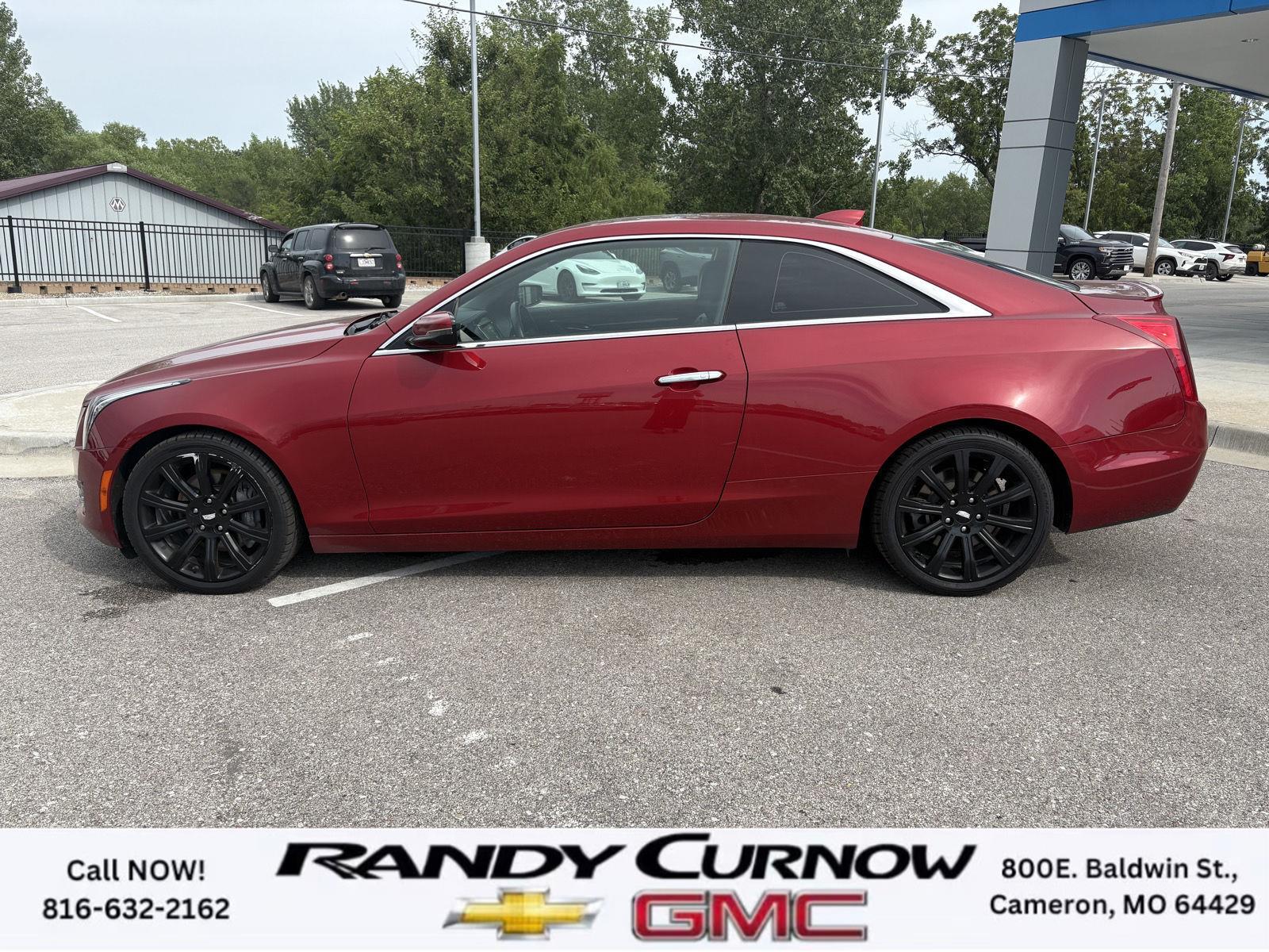 Used 2018 Cadillac ATS Coupe Base with VIN 1G6AA1RX0J0144949 for sale in Kansas City