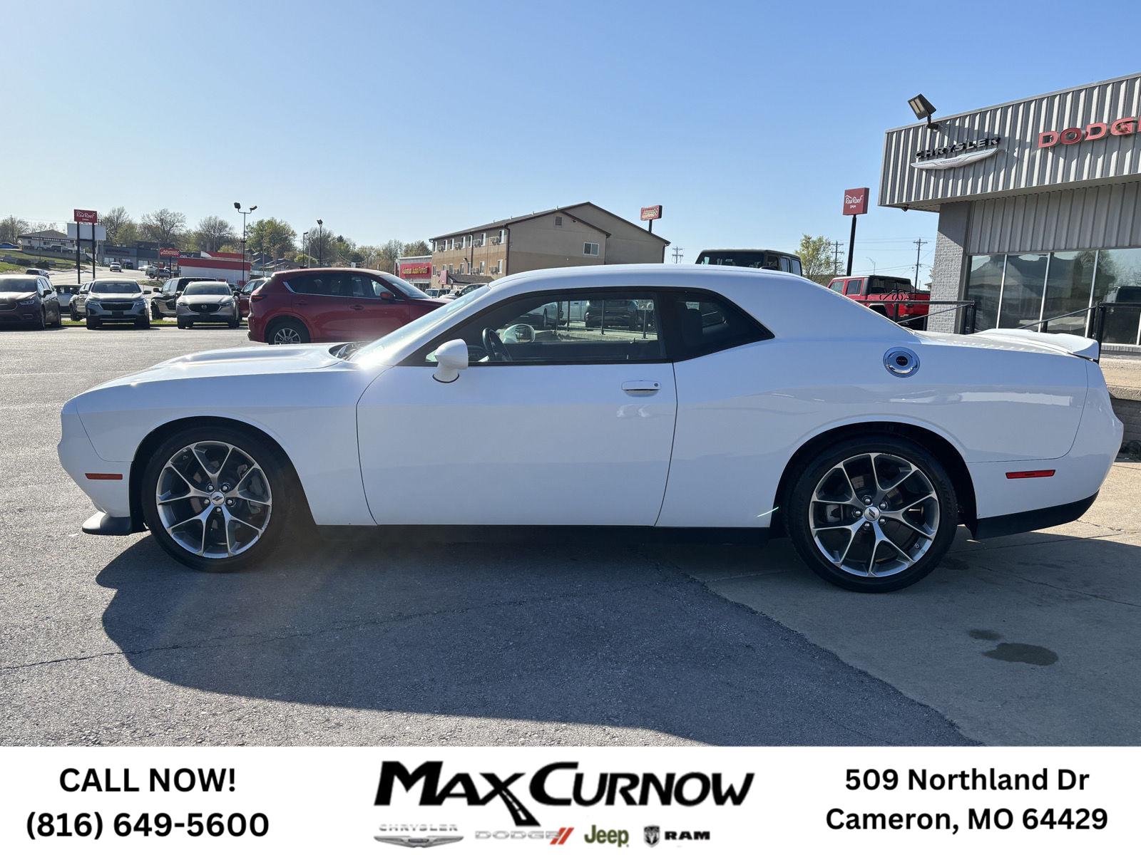 Used 2022 Dodge Challenger GT with VIN 2C3CDZJG6NH263814 for sale in Kansas City