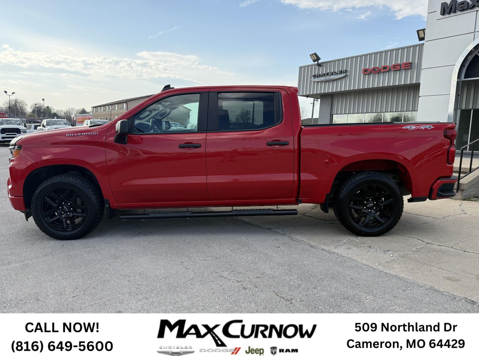 Used 2023 Chevrolet Silverado 1500 Custom with VIN 3GCPDBEK8PG115556 for sale in Kansas City