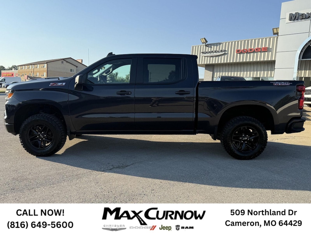 Used 2024 Chevrolet Silverado 1500 Custom Trail Boss Truck