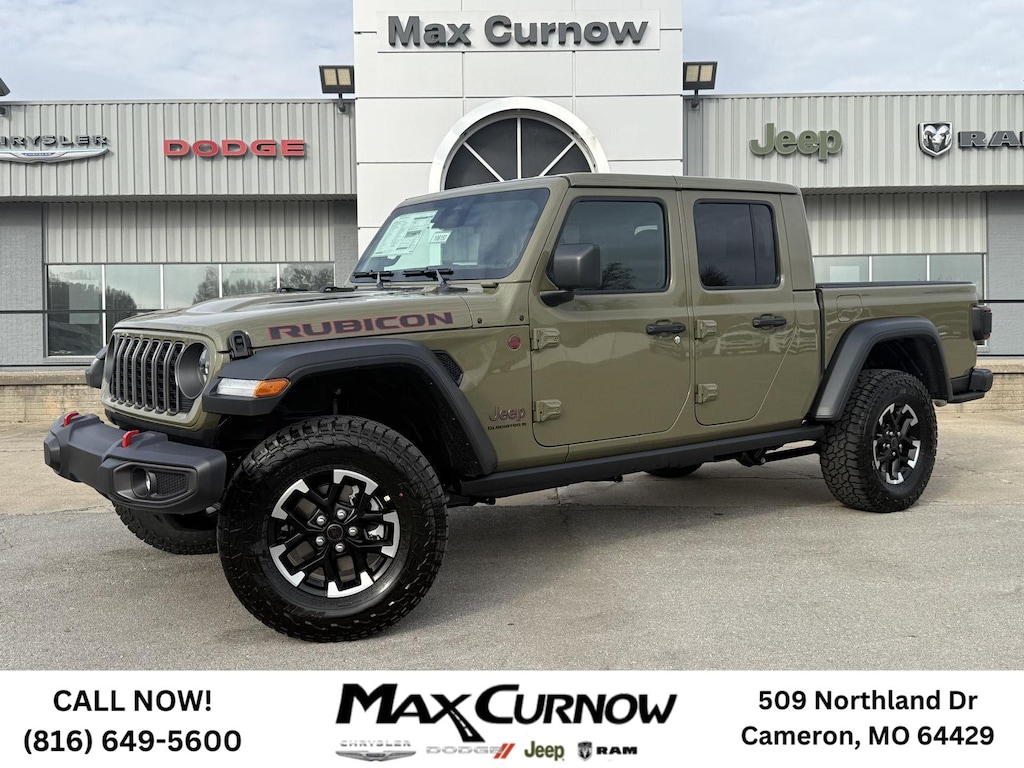 New 2026 Jeep Gladiator RUBICON 4X4 Pickup