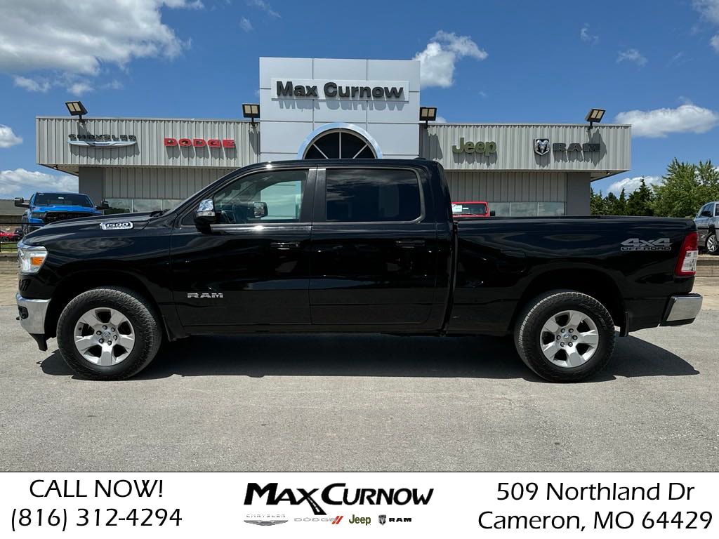 Used 2021 RAM Ram 1500 Big Horn with VIN 1C6SRFMT6MN662851 for sale in Kansas City