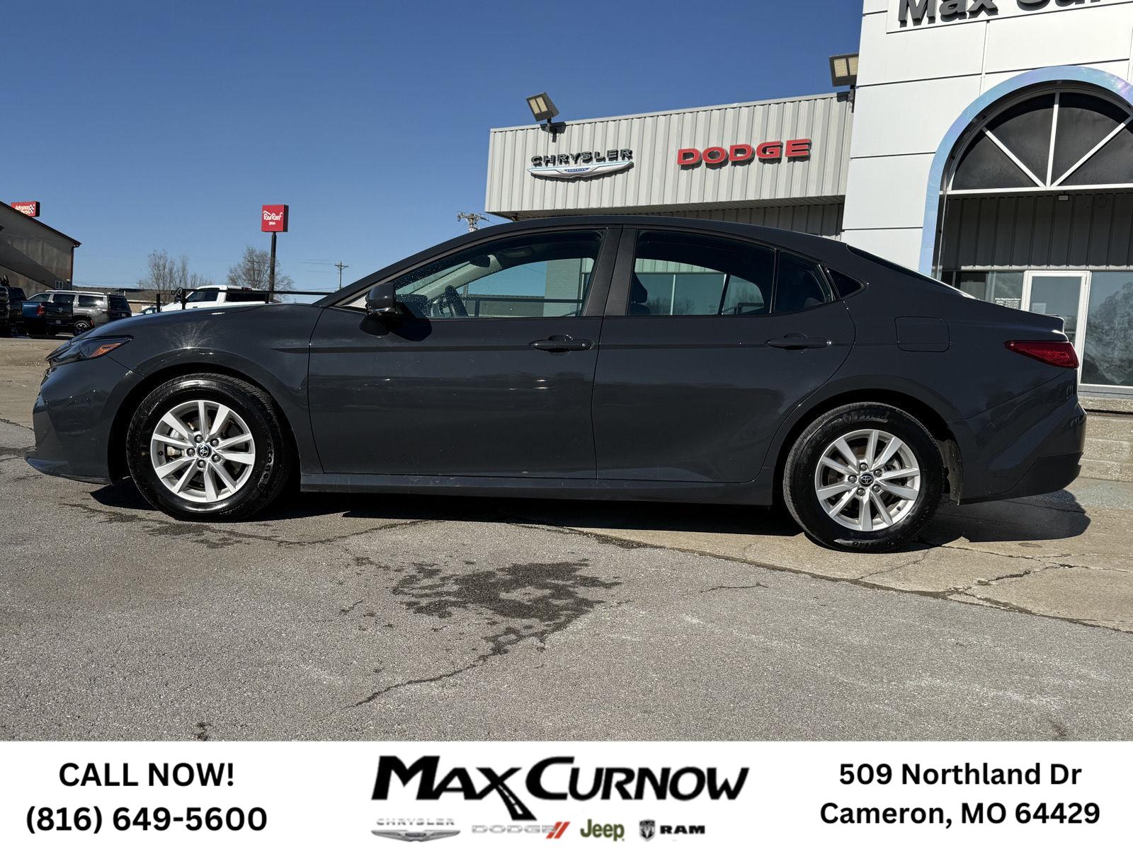 Used 2025 Toyota Camry LE with VIN 4T1DAACK8SU005486 for sale in Kansas City